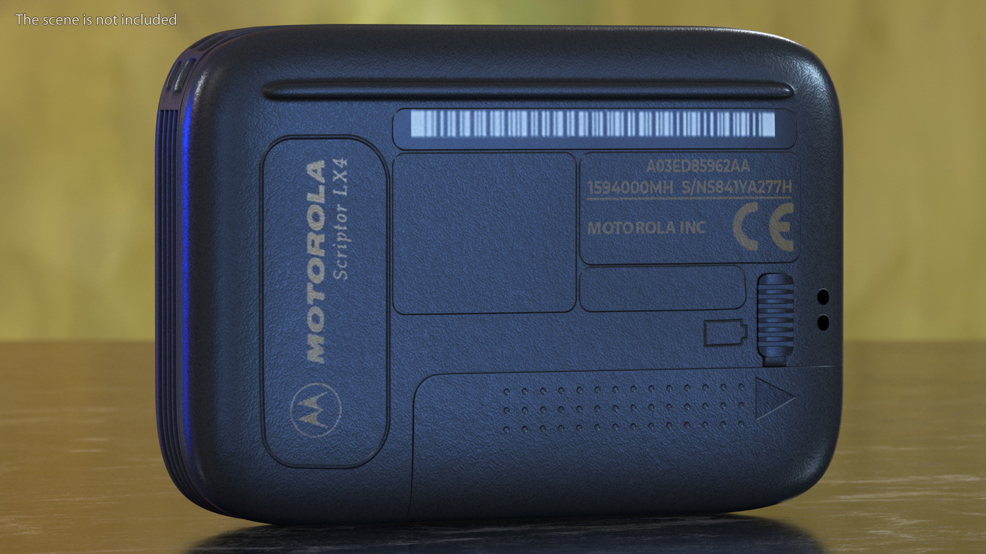 3D model Motorola Scriptor LX4 Pager in Case