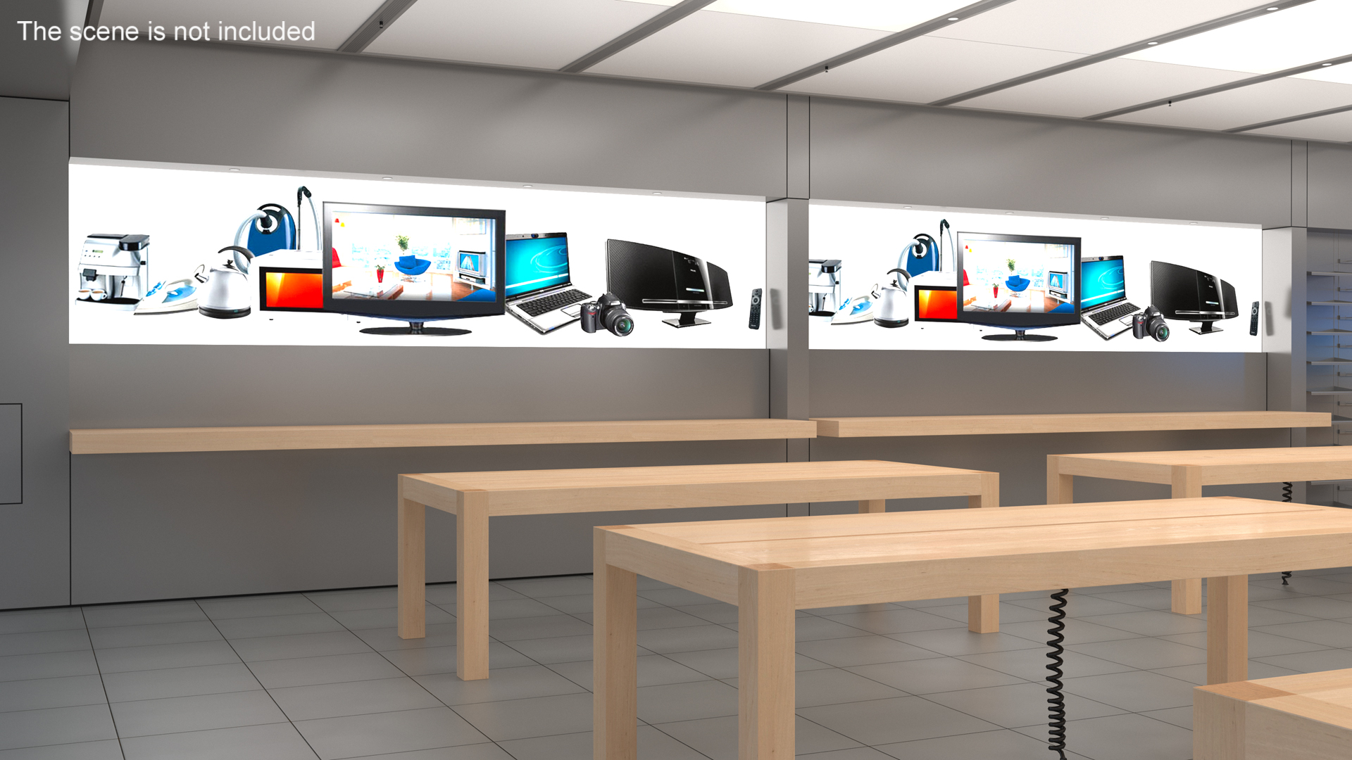 Digital Equipment Store Exterior 3D