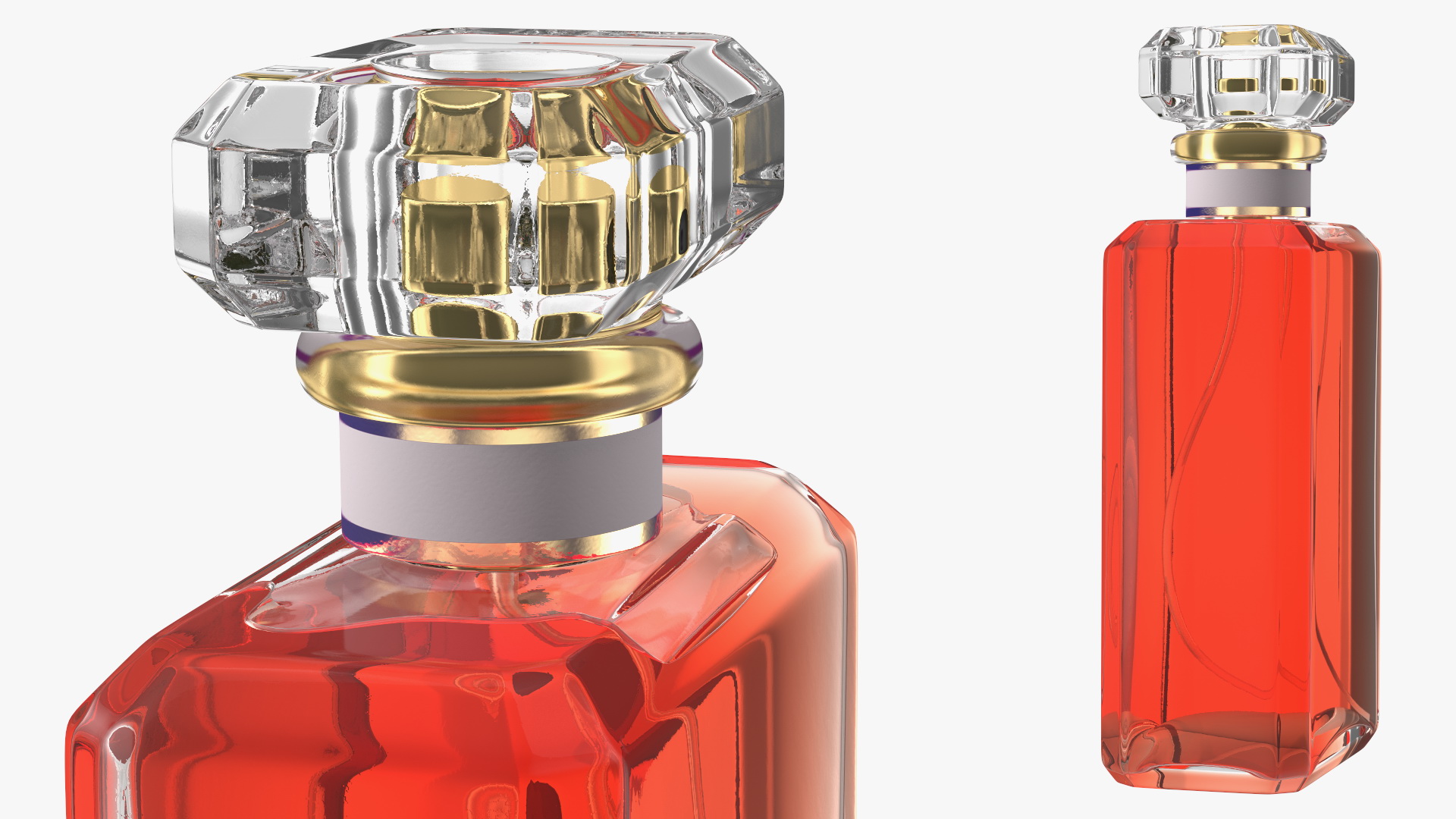 3D model Glass Perfume Bottle