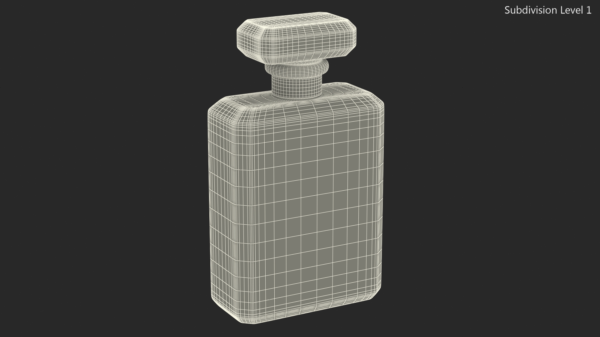 3D model Glass Perfume Bottle