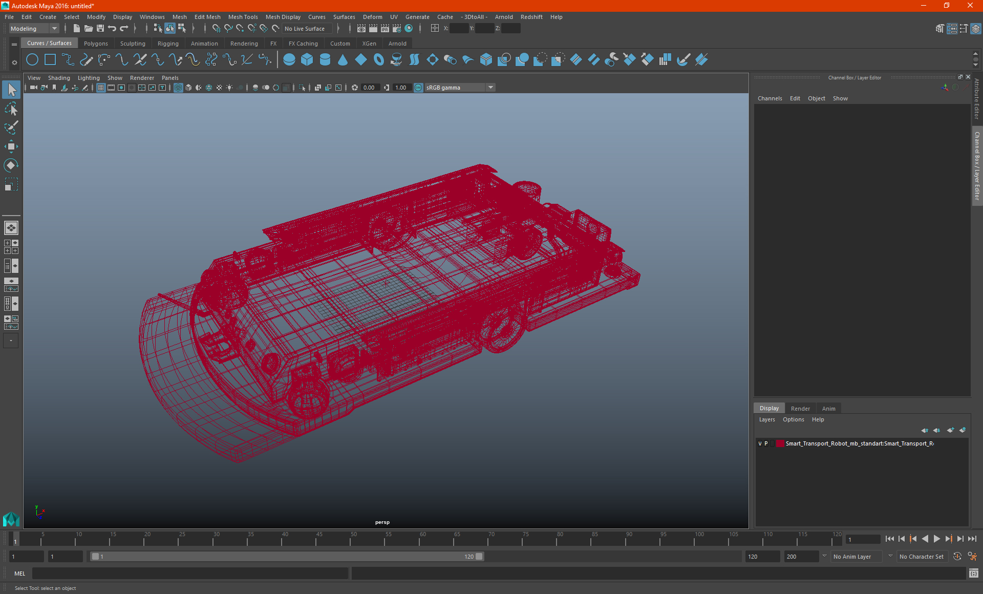 3D Smart Transport Robot