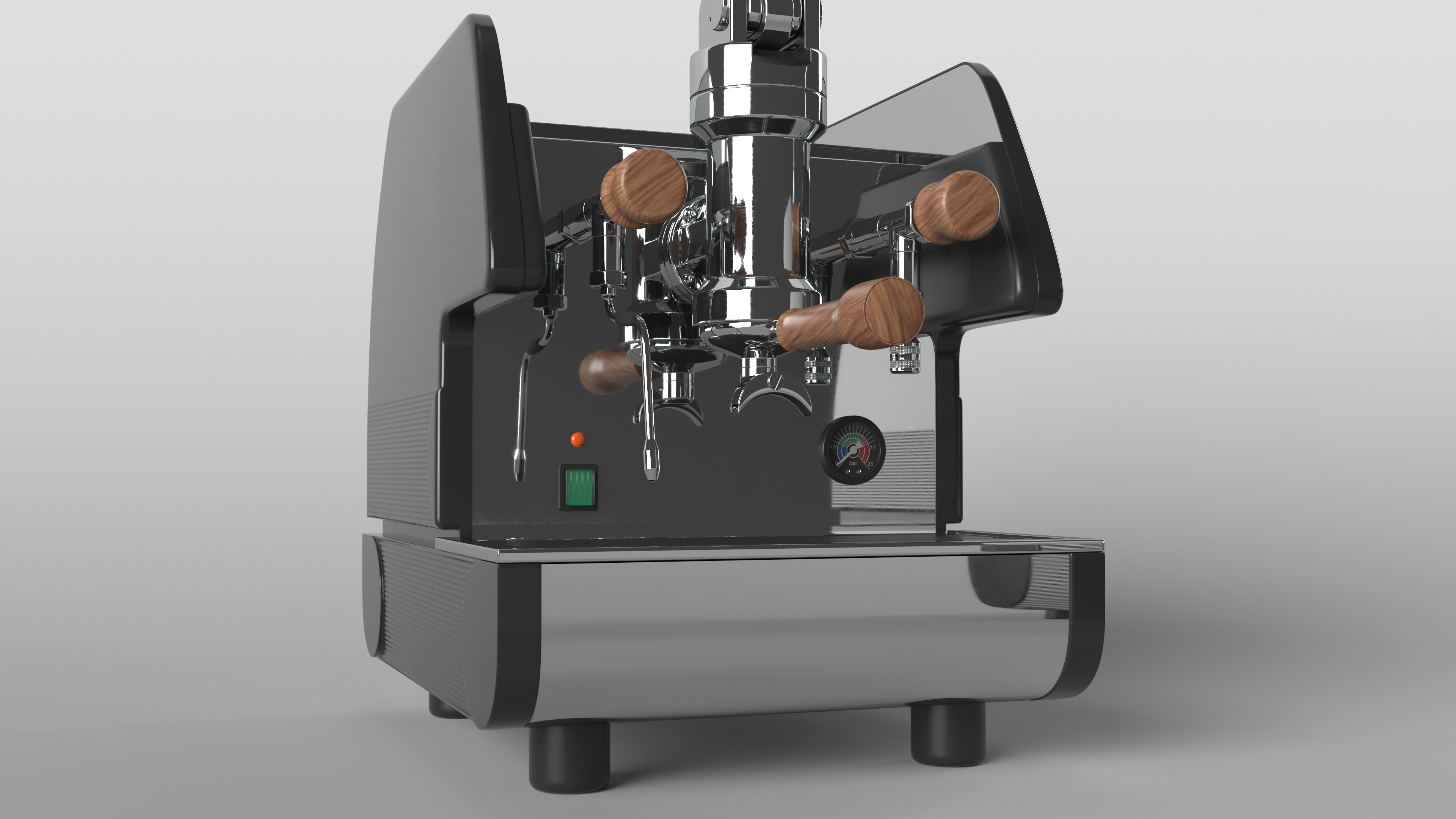 3D Commercial Single Group Lever Espresso Machine