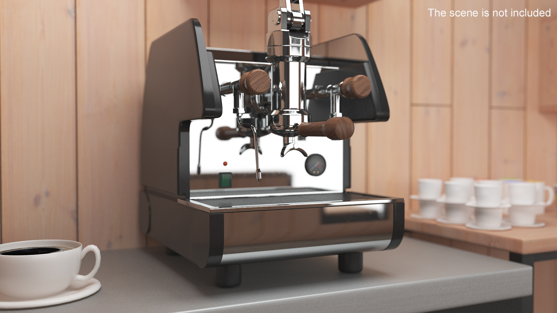 3D Commercial Single Group Lever Espresso Machine