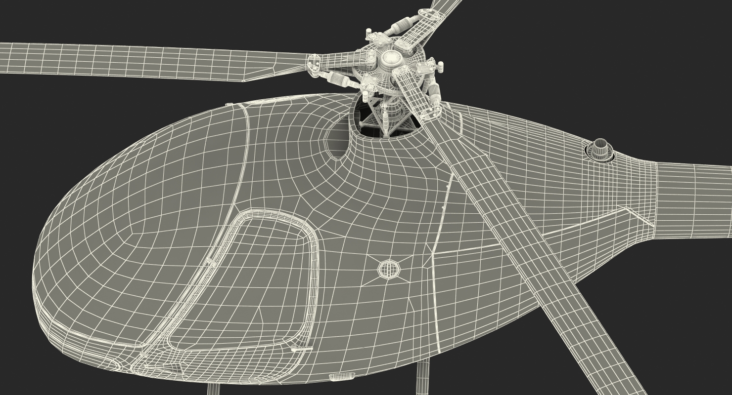 3D Training Helicopter Guimbal Cabri G2