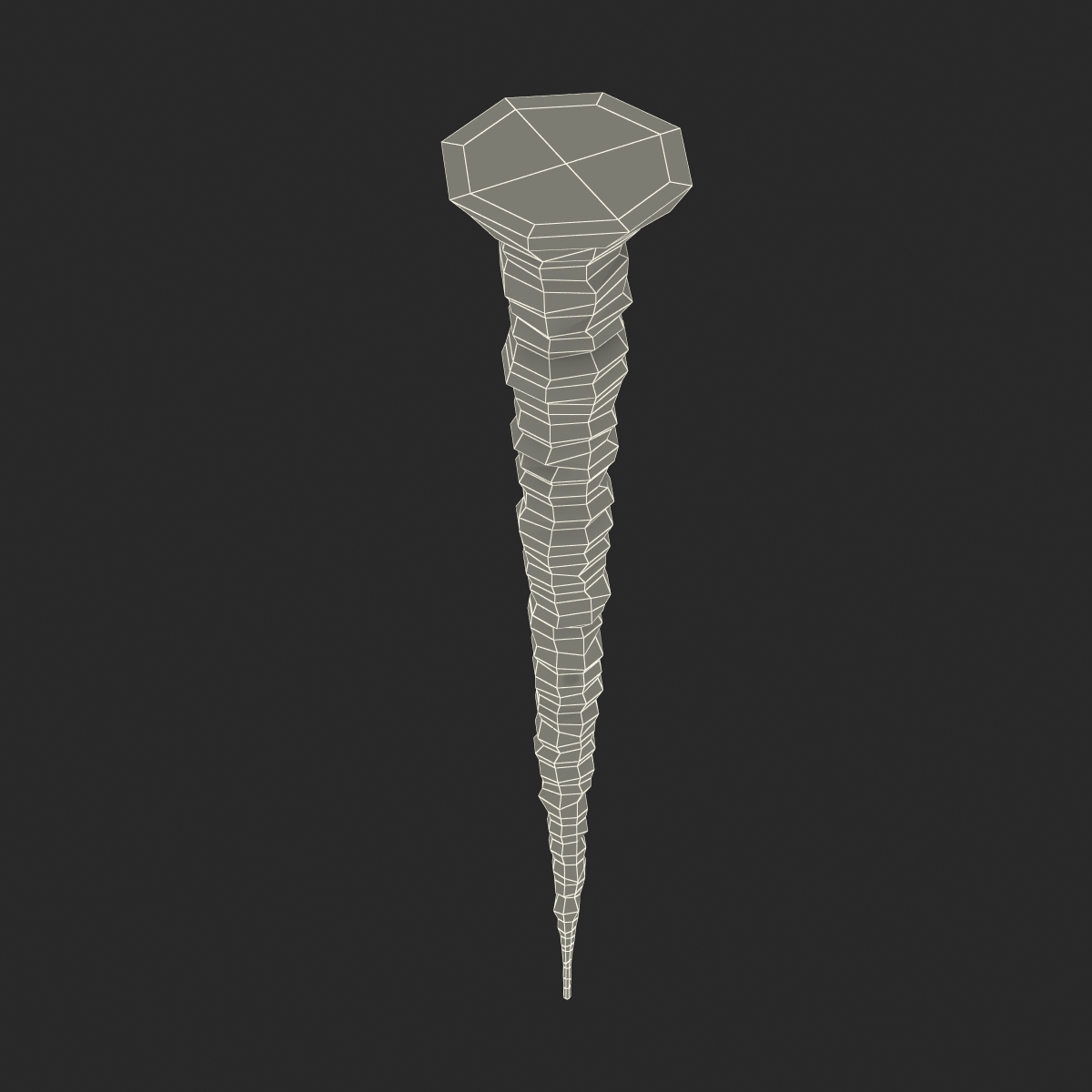 3D Single Icicle model