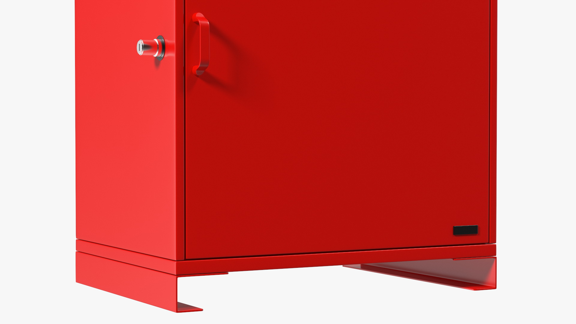 Drop Box for Parcels Red 3D model