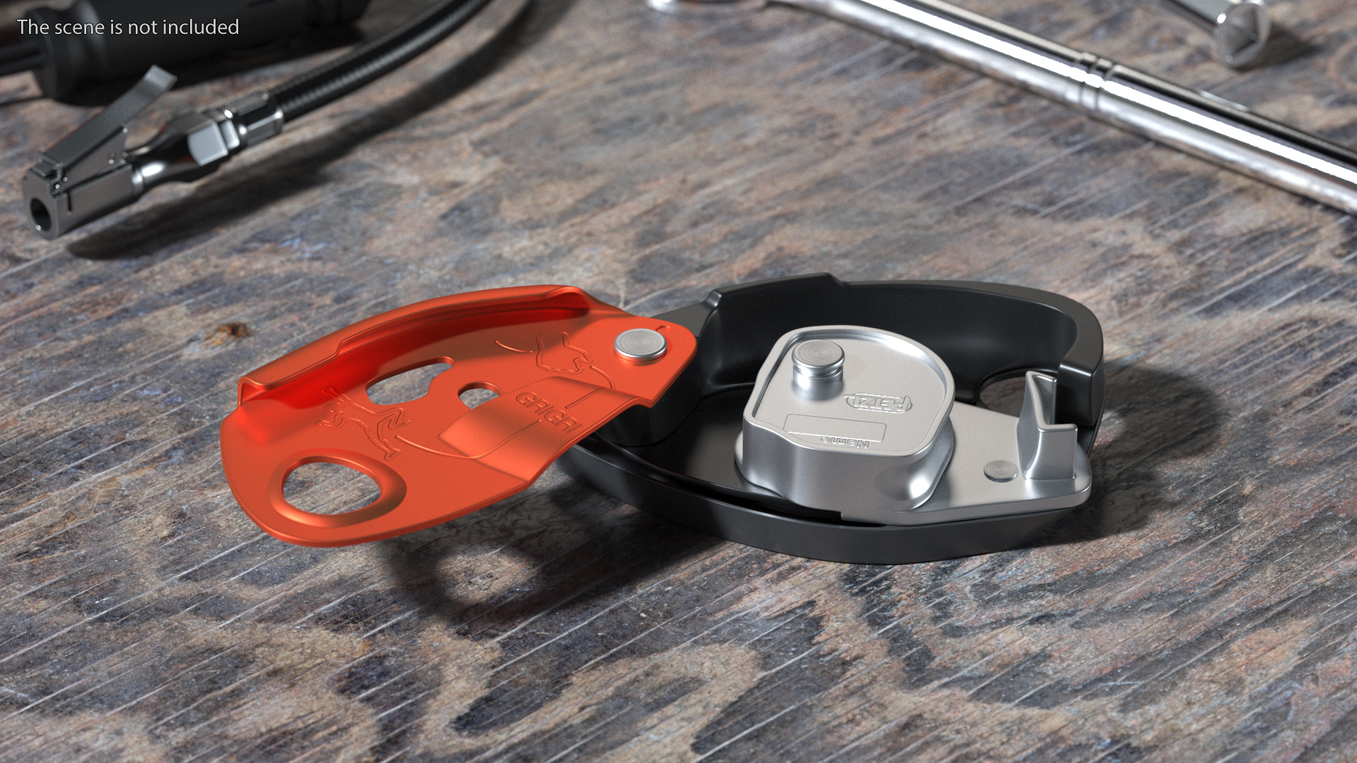 Gri Gri Petzl Red Open 3D