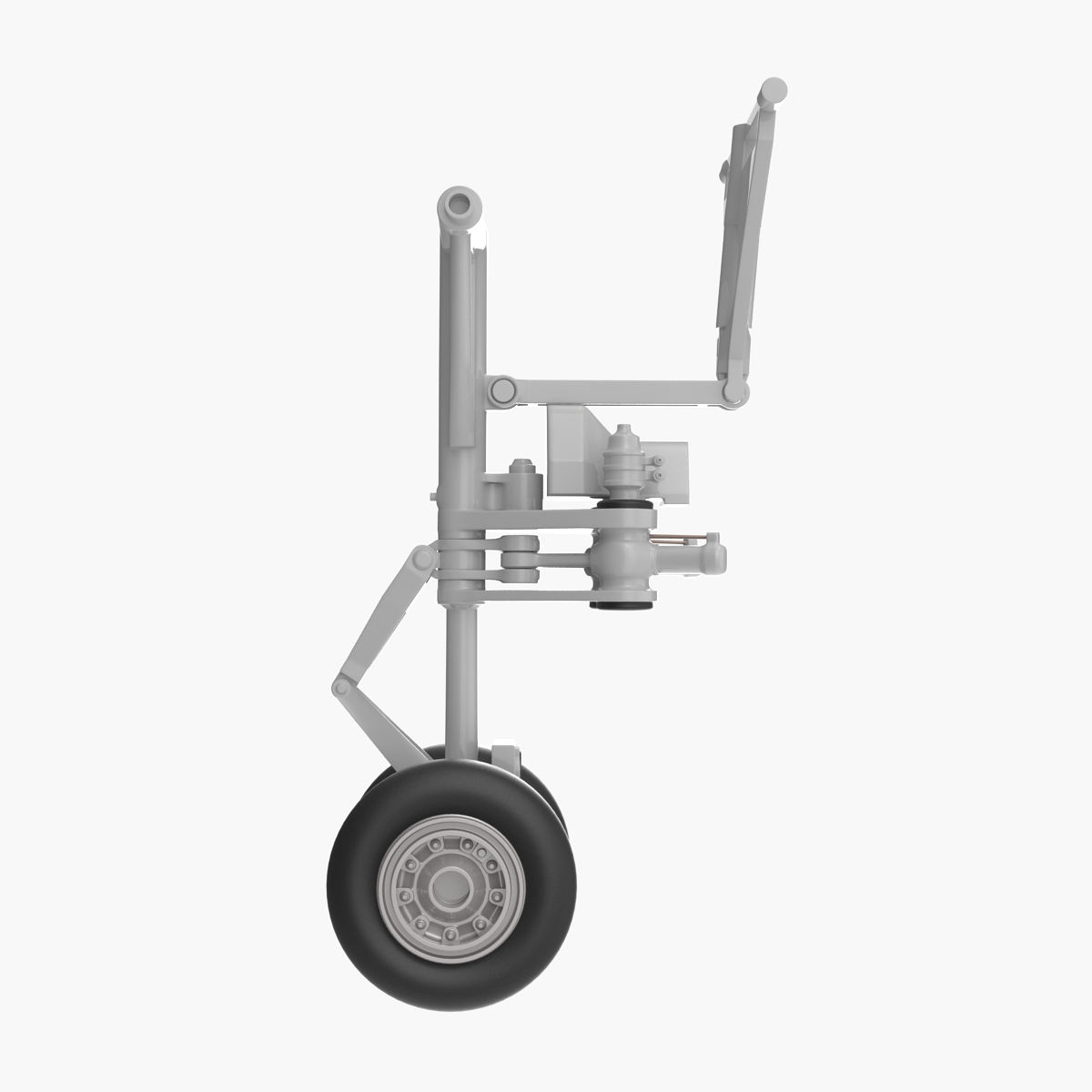 3D model Boeing Front Landing Gear