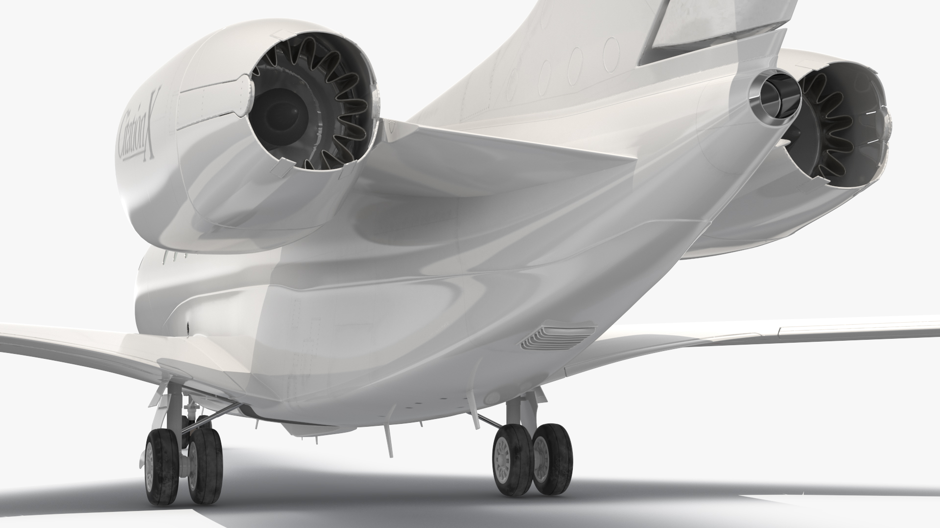 3D model Private Jet Cessna Citation X with Luxury Interior