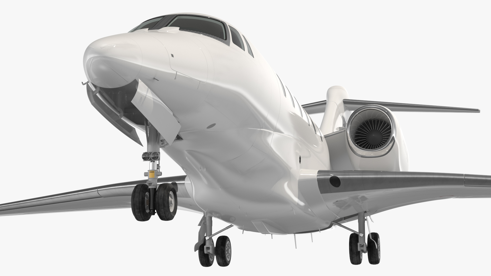 3D model Private Jet Cessna Citation X with Luxury Interior