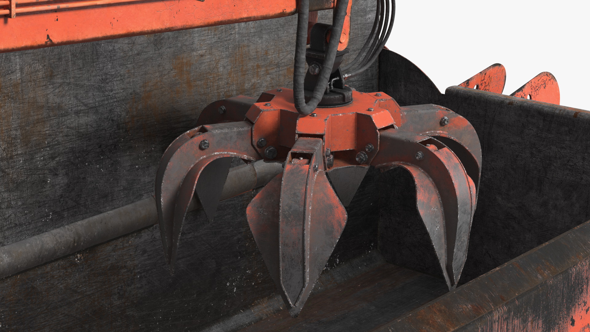 Portable Metal Baler Old 3D model