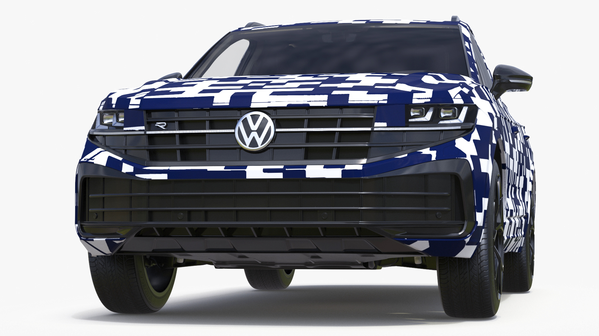 3D Volkswagen Touareg 2024 QR