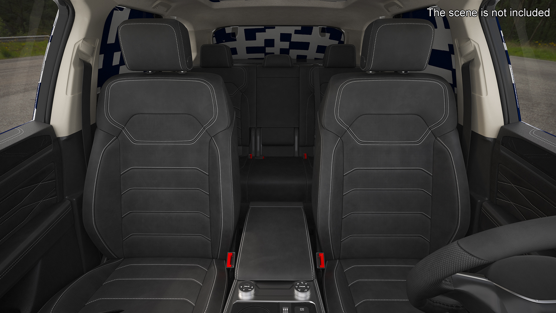 3D Volkswagen Touareg 2024 QR