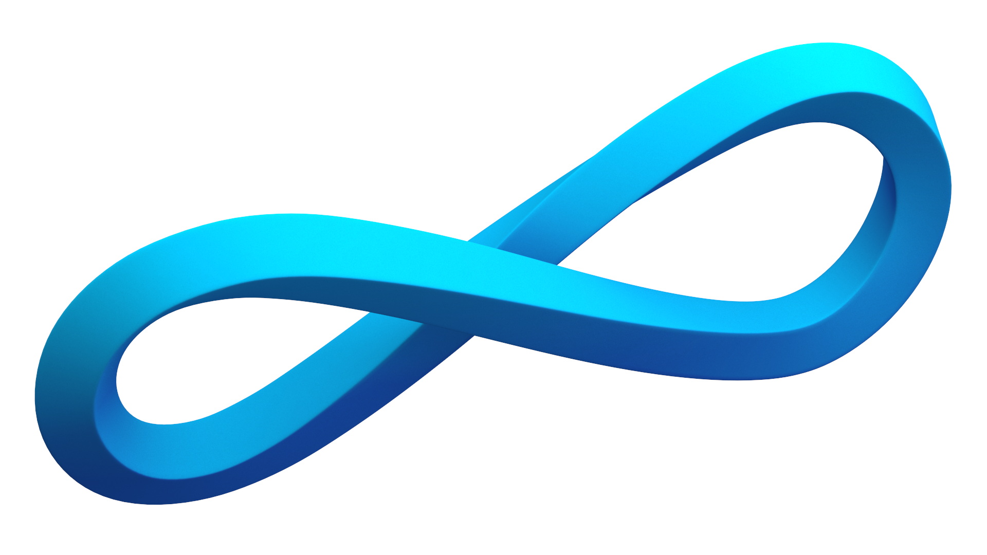 3D Eternity Loop Blue model