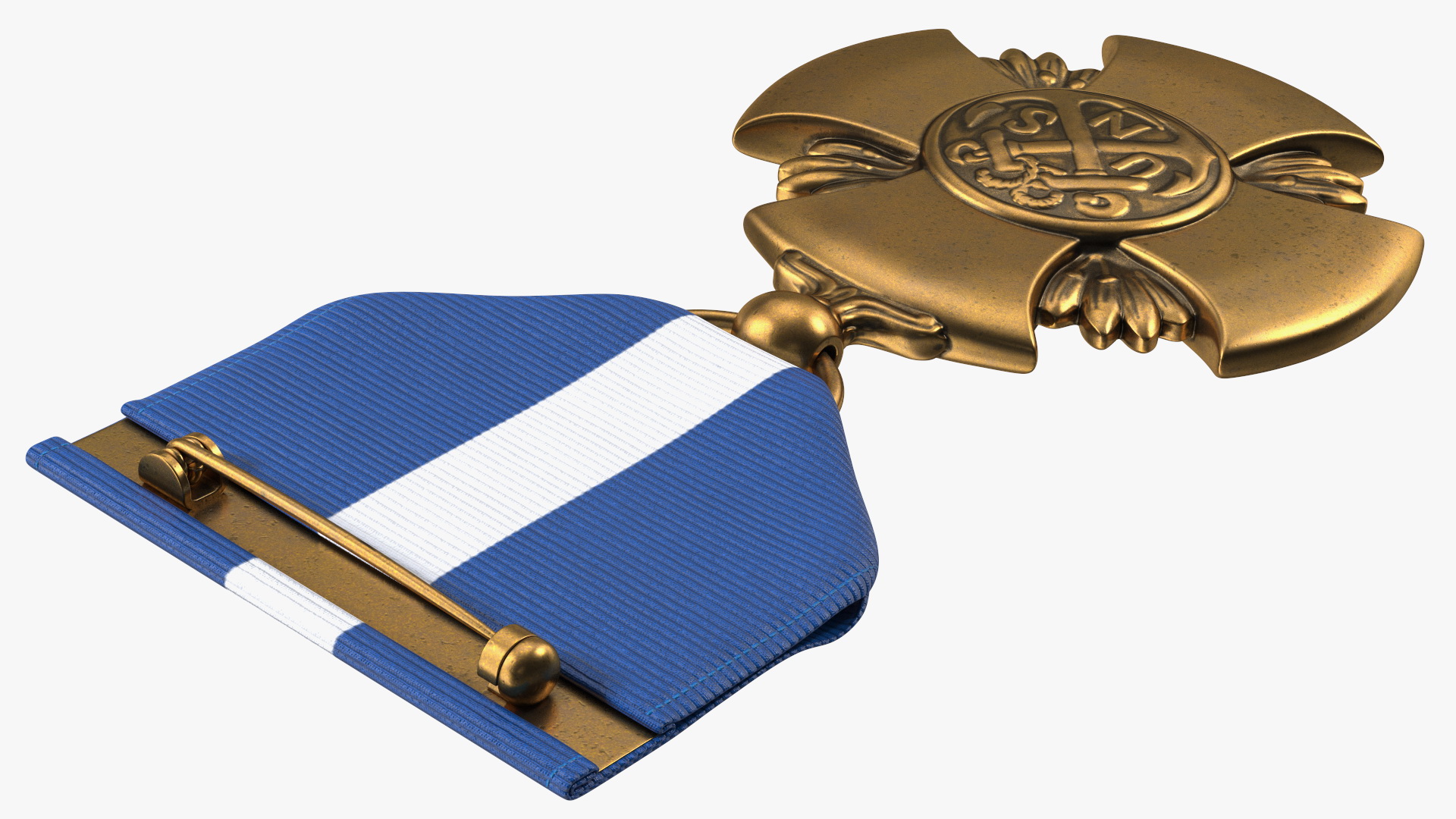 3D Navy Cross Medal