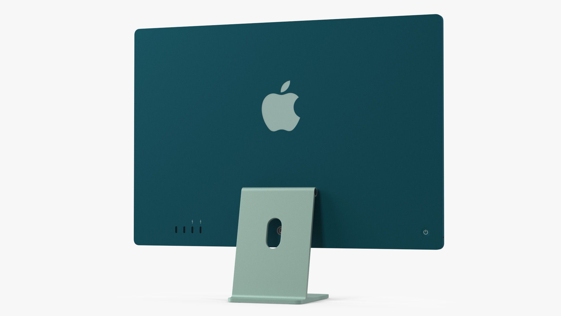 3D Apple iMac 2021 Green