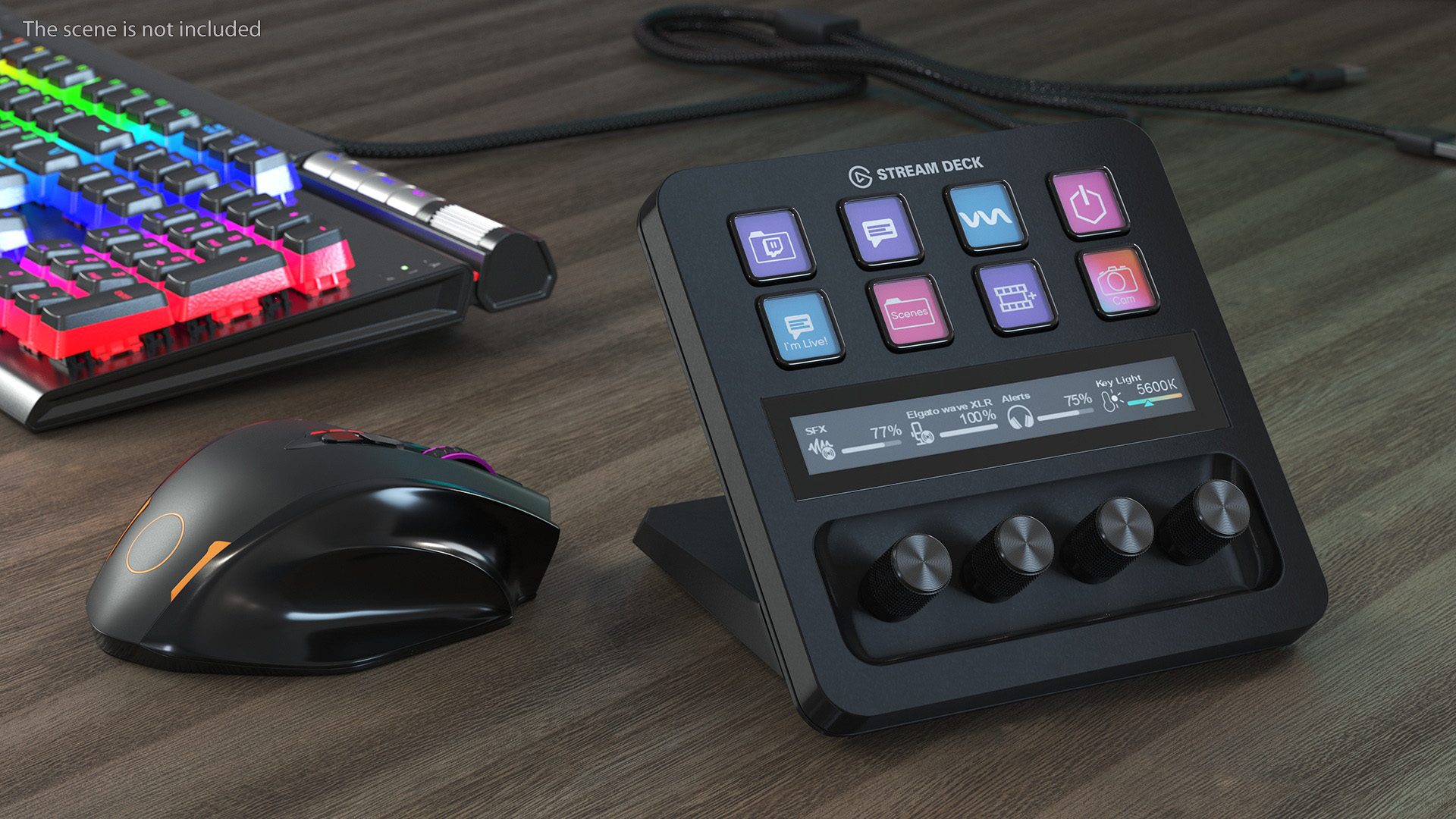 3D Elgato Stream Deck model