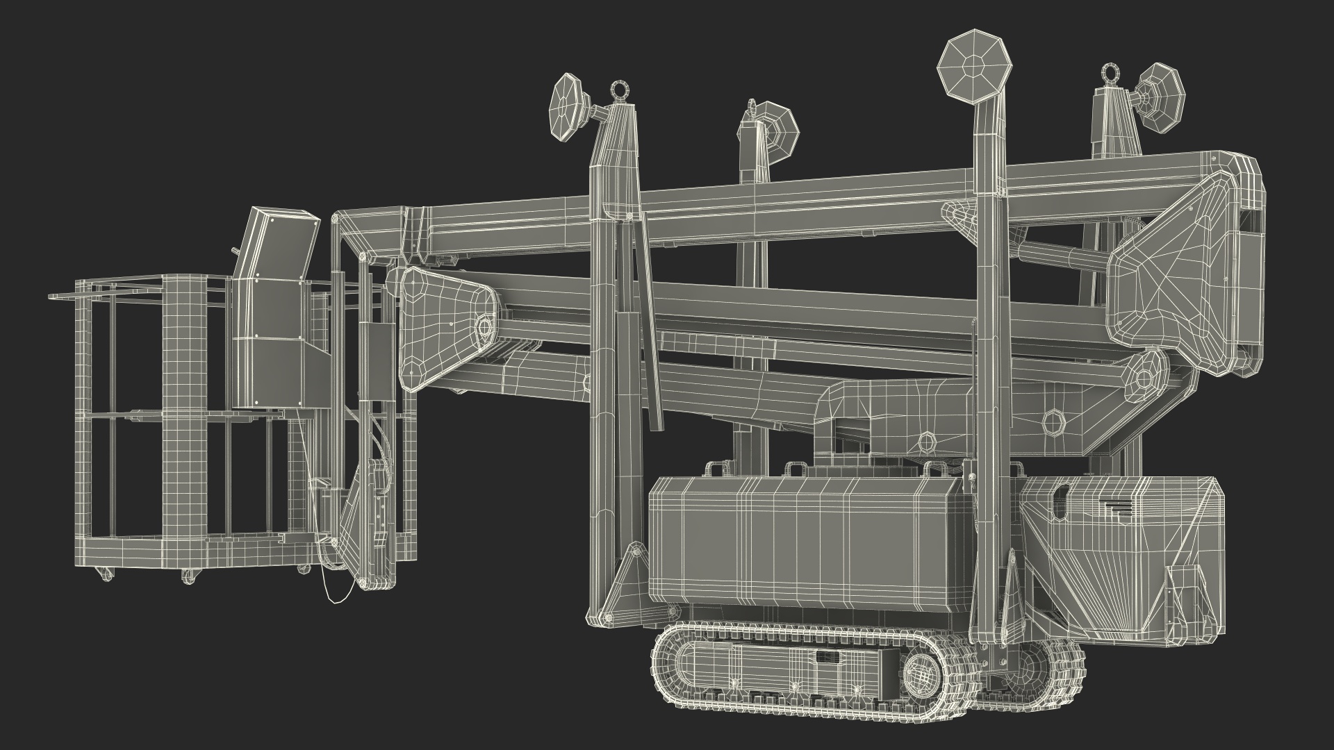 3D model Imer Self Stabilizing Scissor Lift IMR19