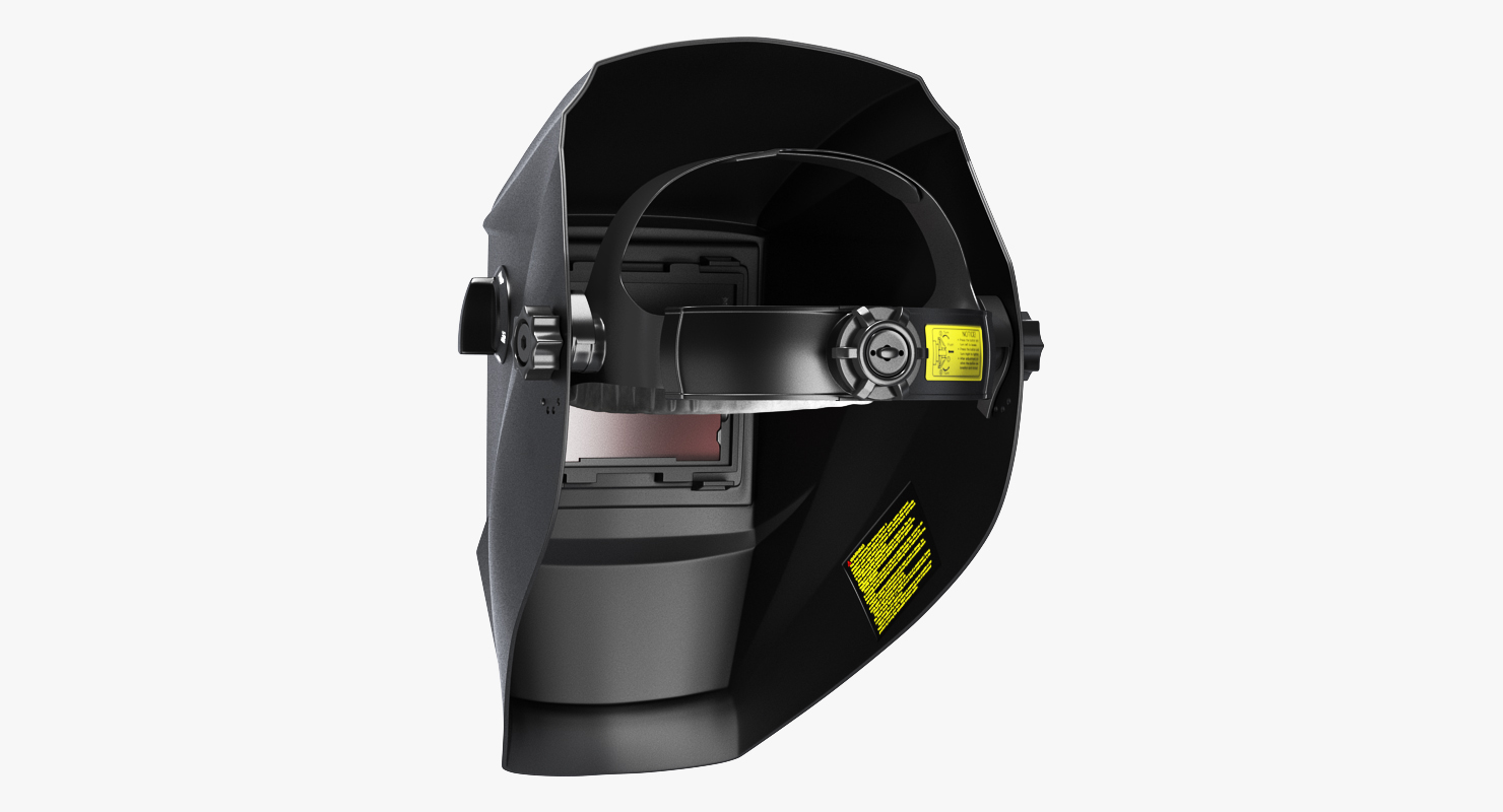 3D Welding Mask Black model