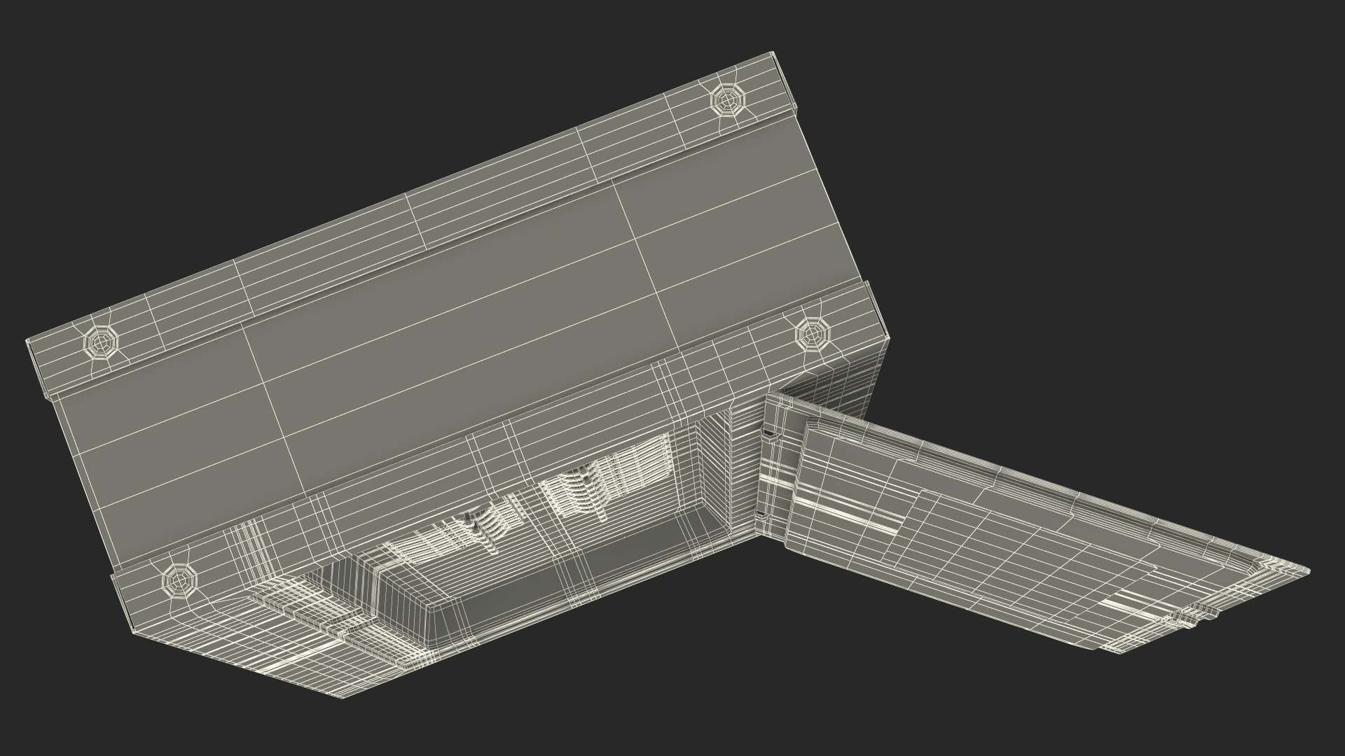 3D model Electrical Panel Fuse Box