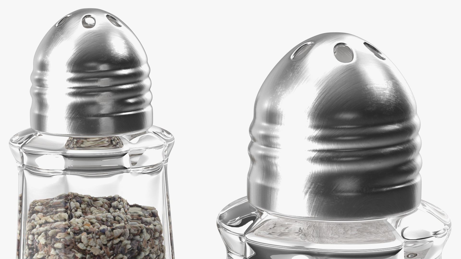 3D Salt and Pepper Shakers model