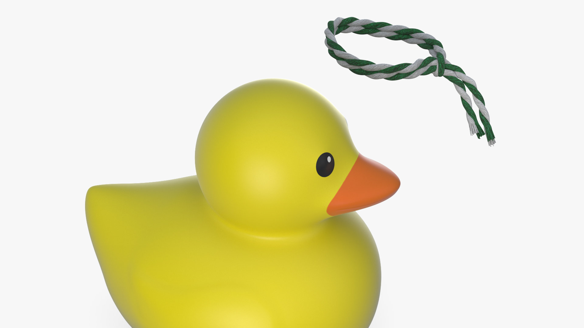 Scarf Green for Rubber Duck 3D