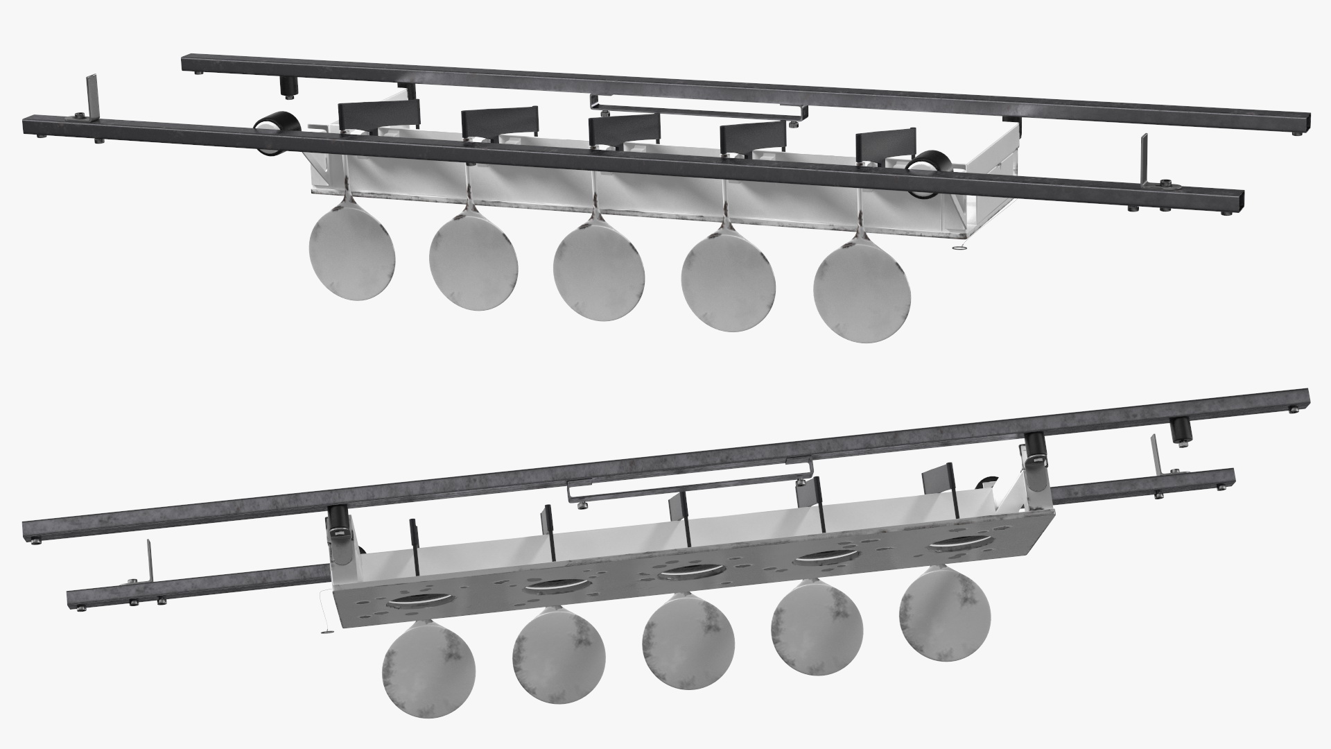 3D model Biathlon Knockdown Target