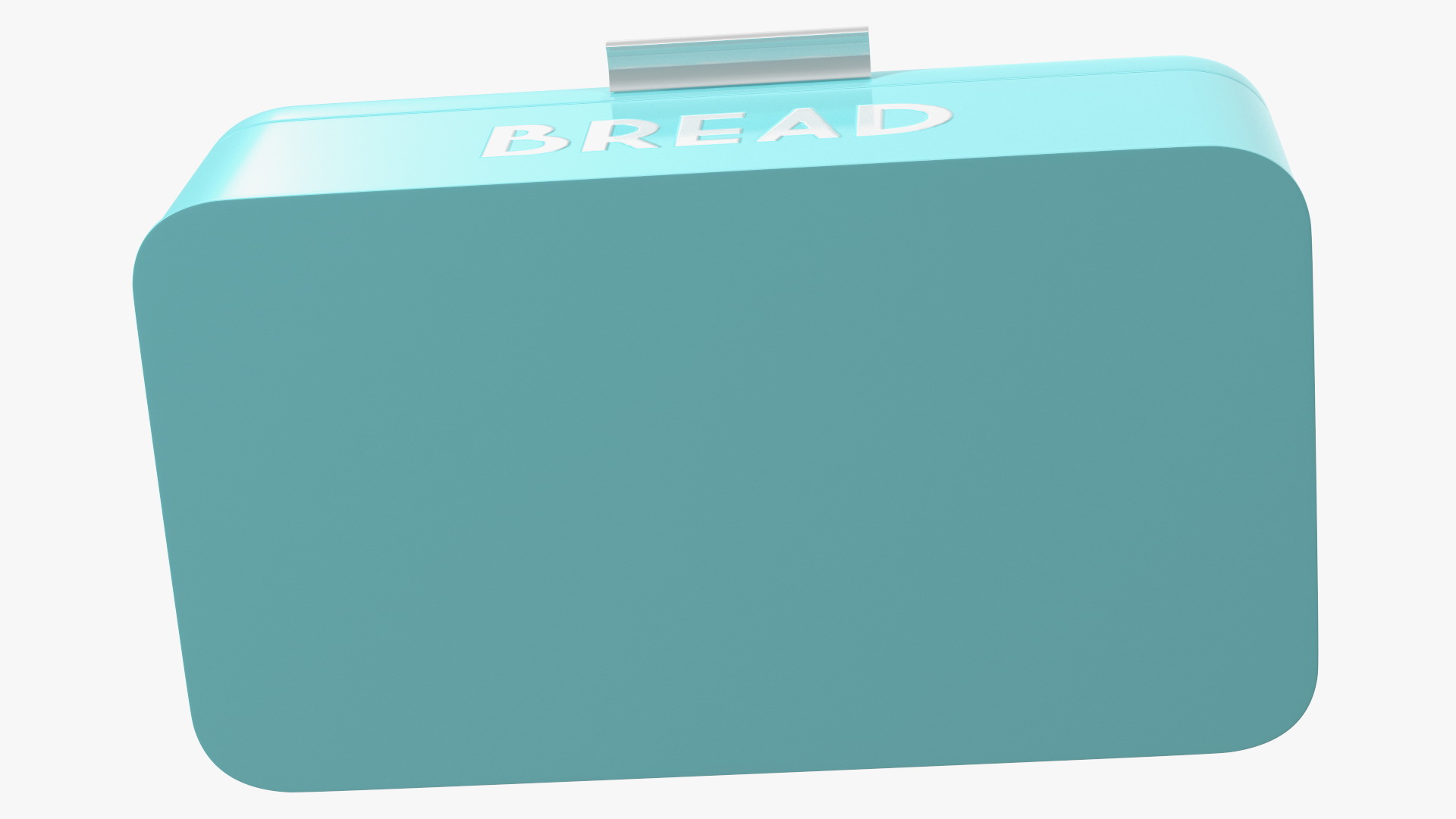 3D model Metal Bread Bin Blue