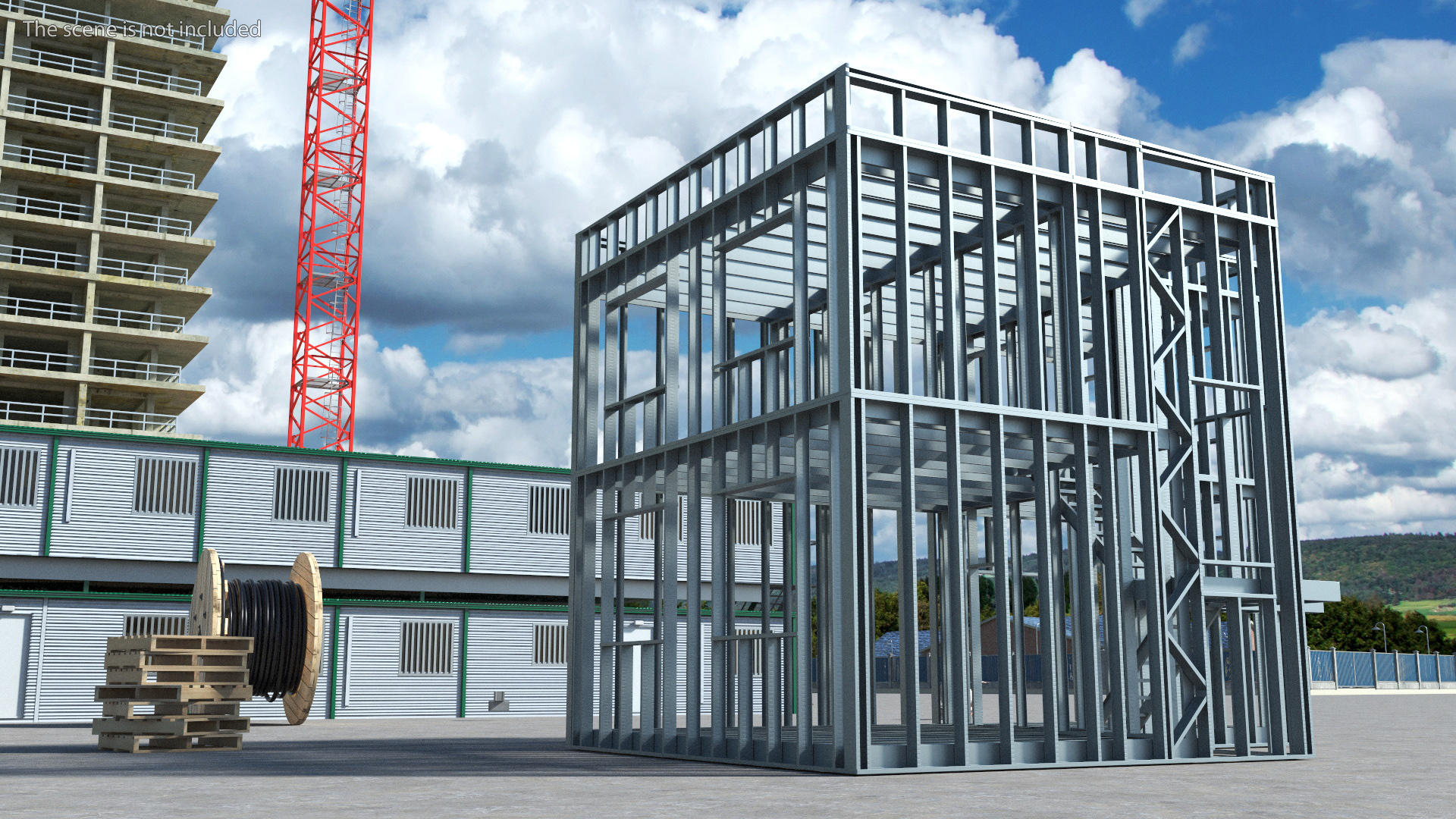 Modular Steel Construction Small 3D