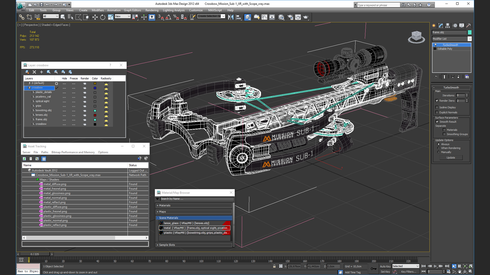 3D Crossbow Mission Sub-1 XR with Scope