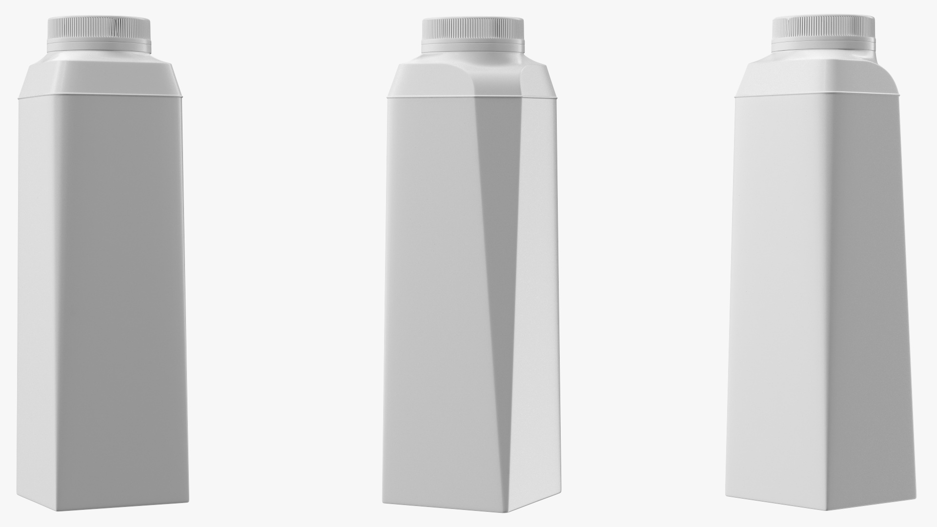 3D model Multilayered Carton Beverage Bottle