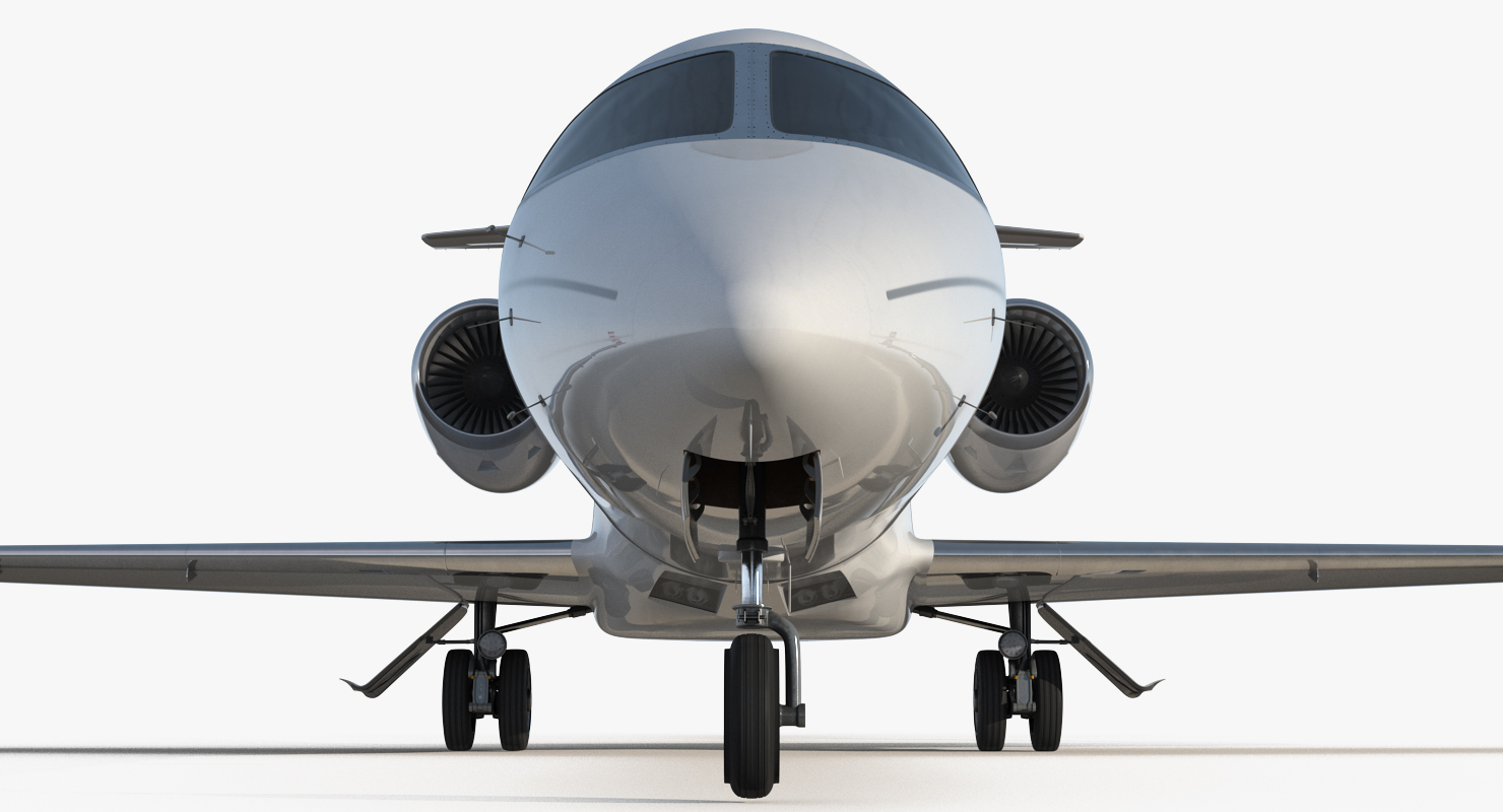 3D model Bombardier Learjet 45XR Rigged