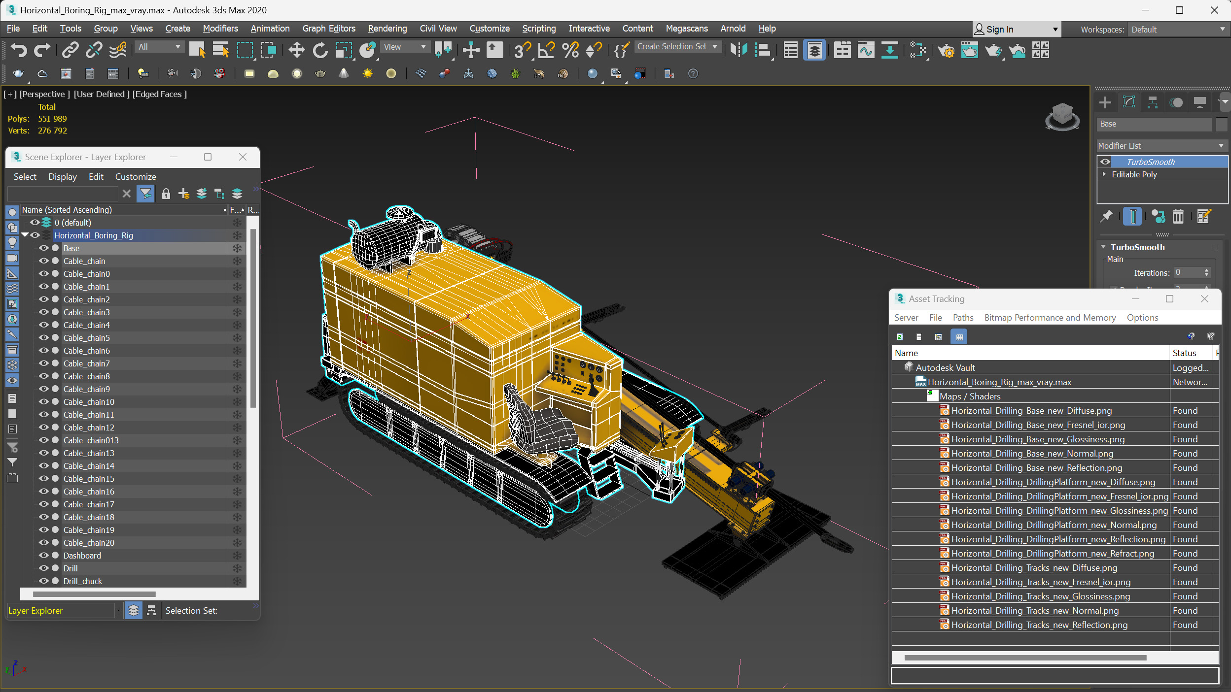 3D Horizontal Boring Rig