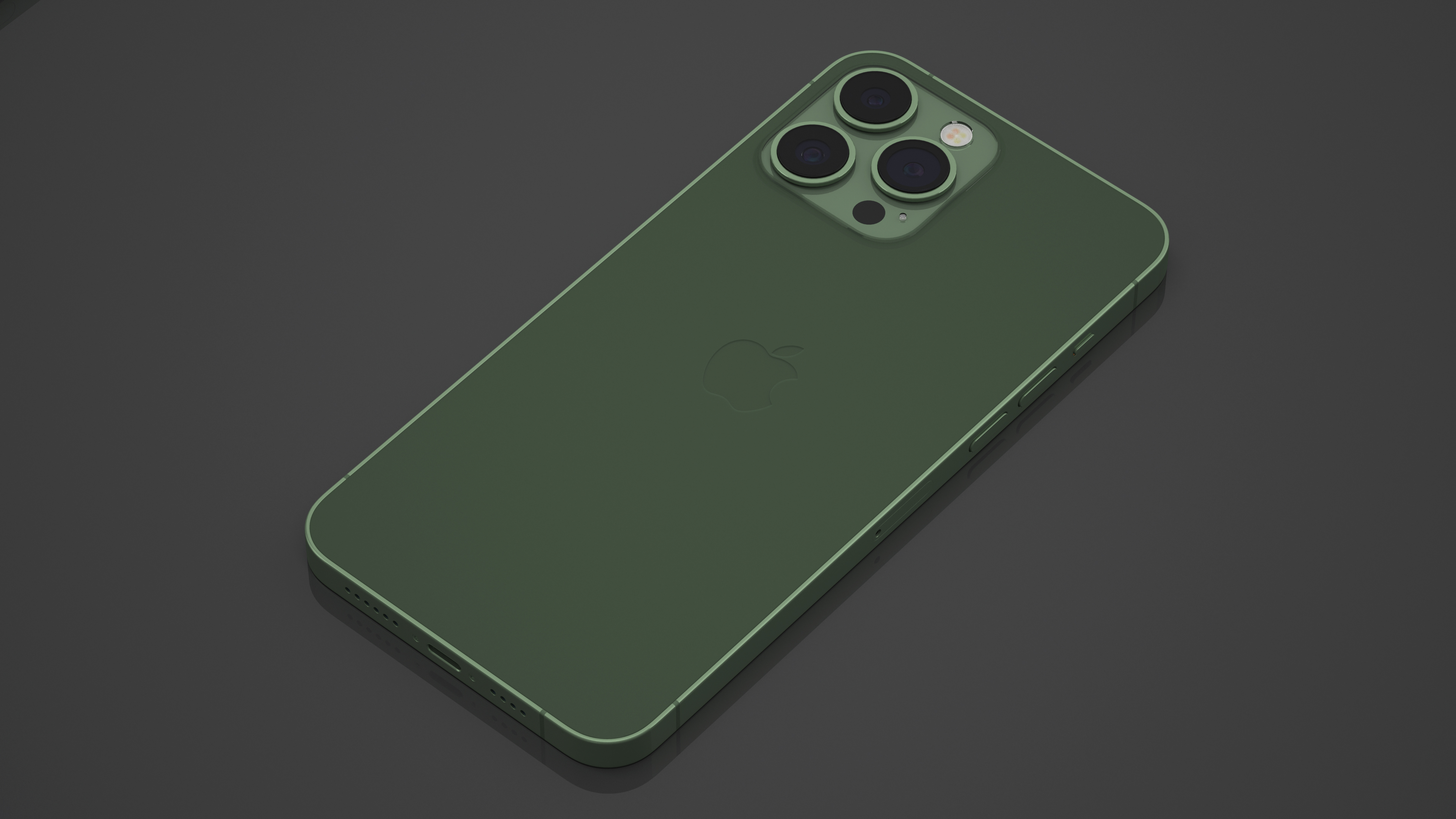 3D model iPhone 13 Pro Max Sierra Green