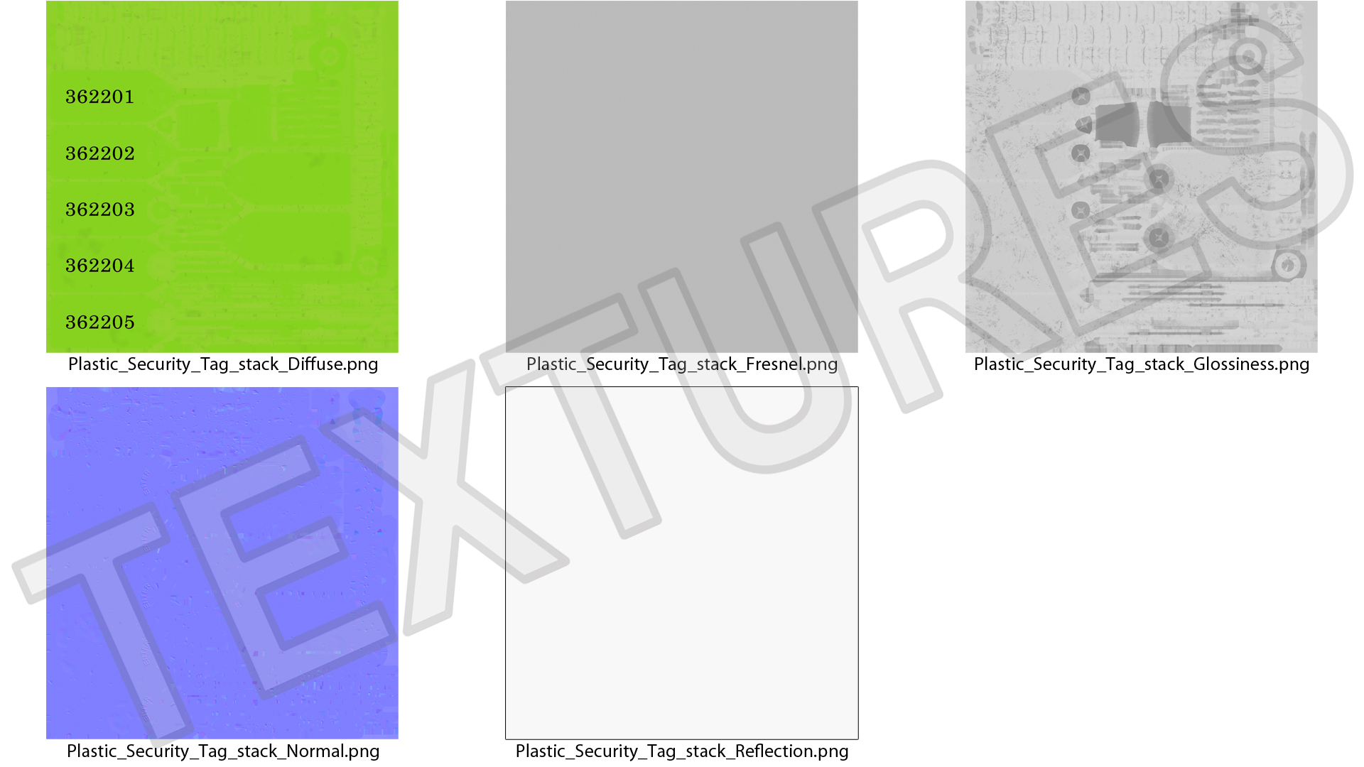 Plastic Tamper Seal 3D model