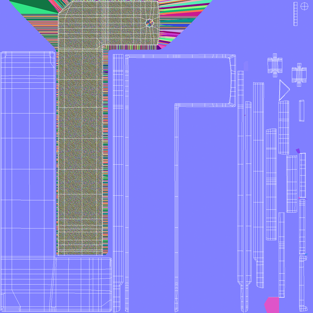 Minigolf 35 Portable Course Hole 9 3D model