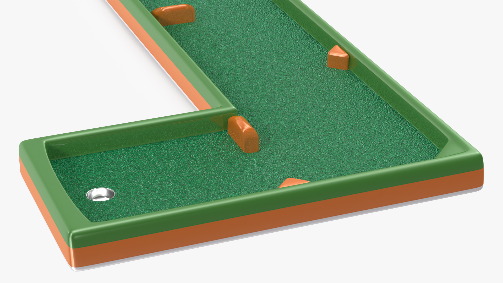 Minigolf 35 Portable Course Hole 9 3D model