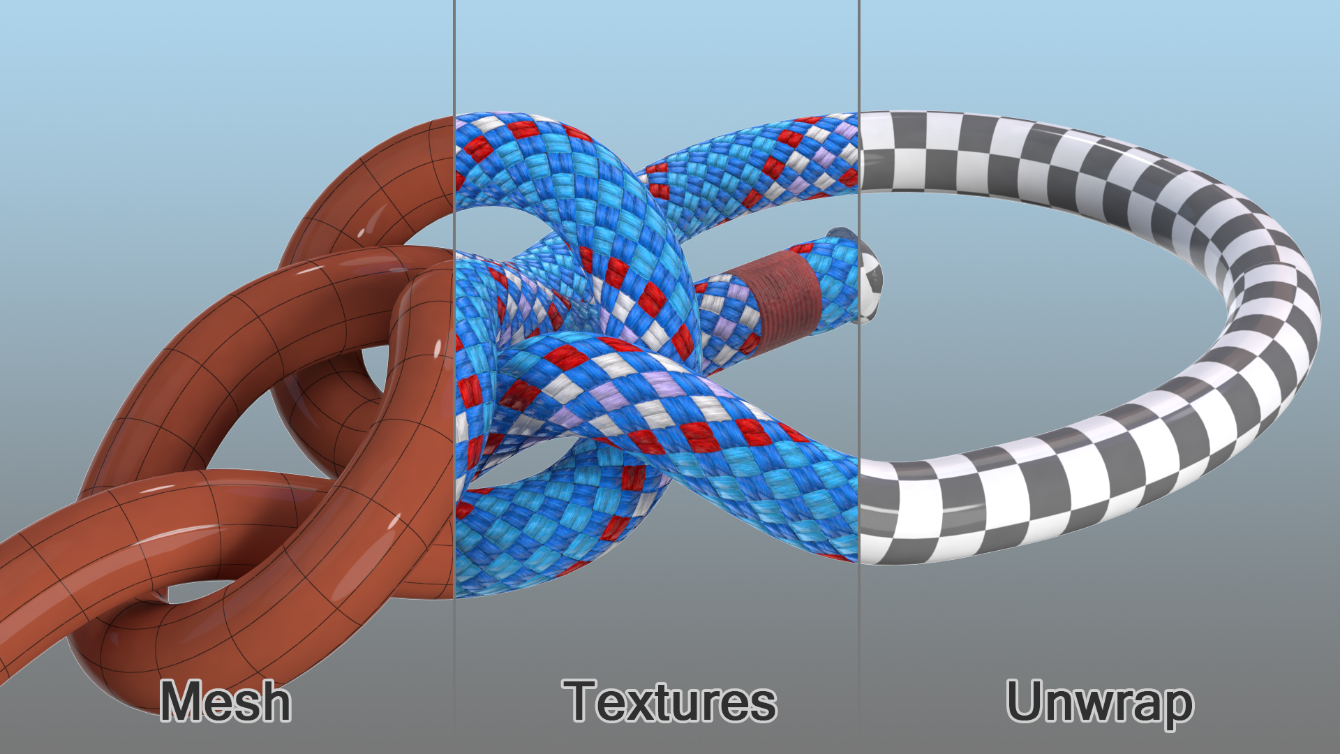 Bowline Knot 3D