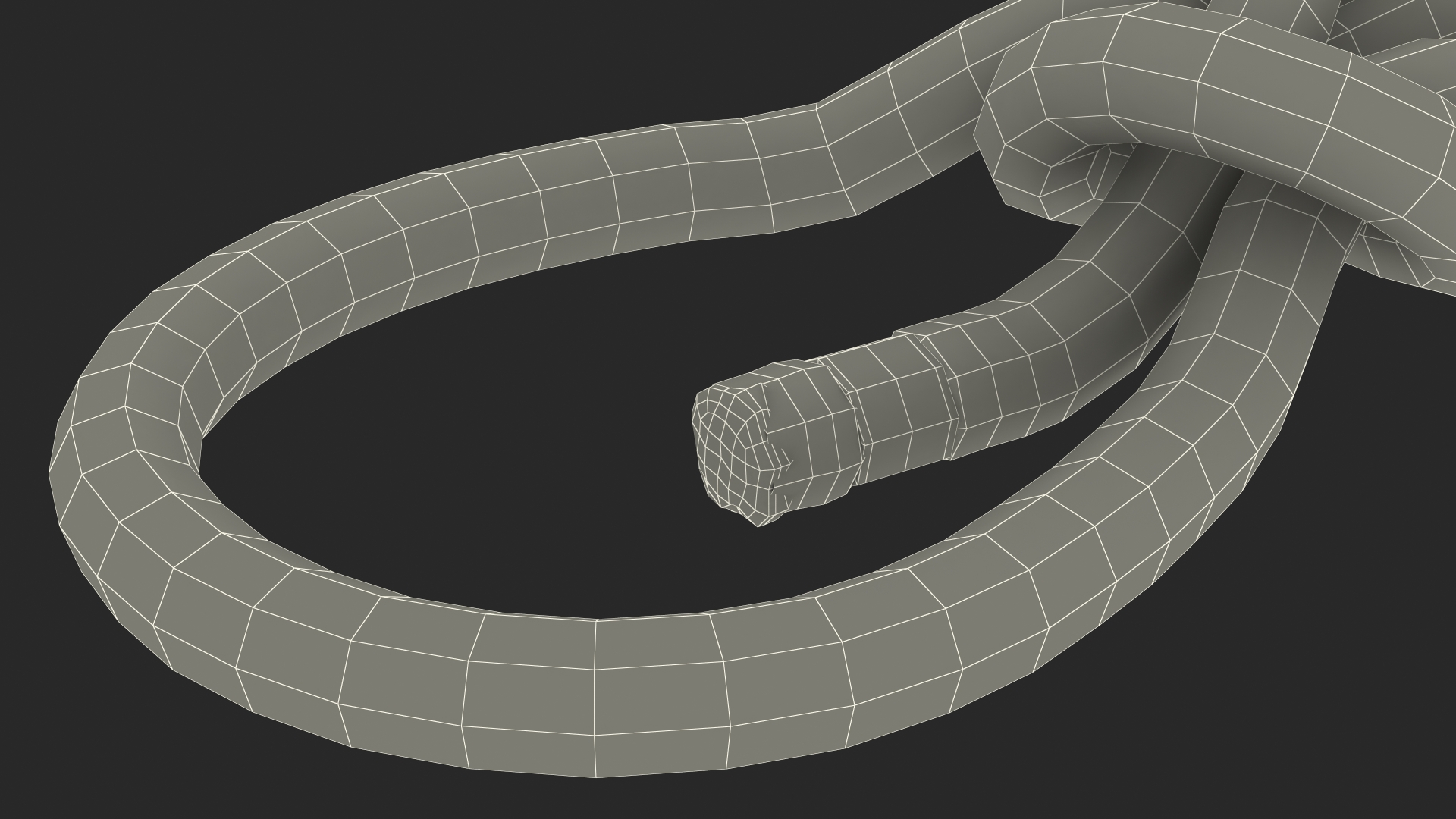 Bowline Knot 3D