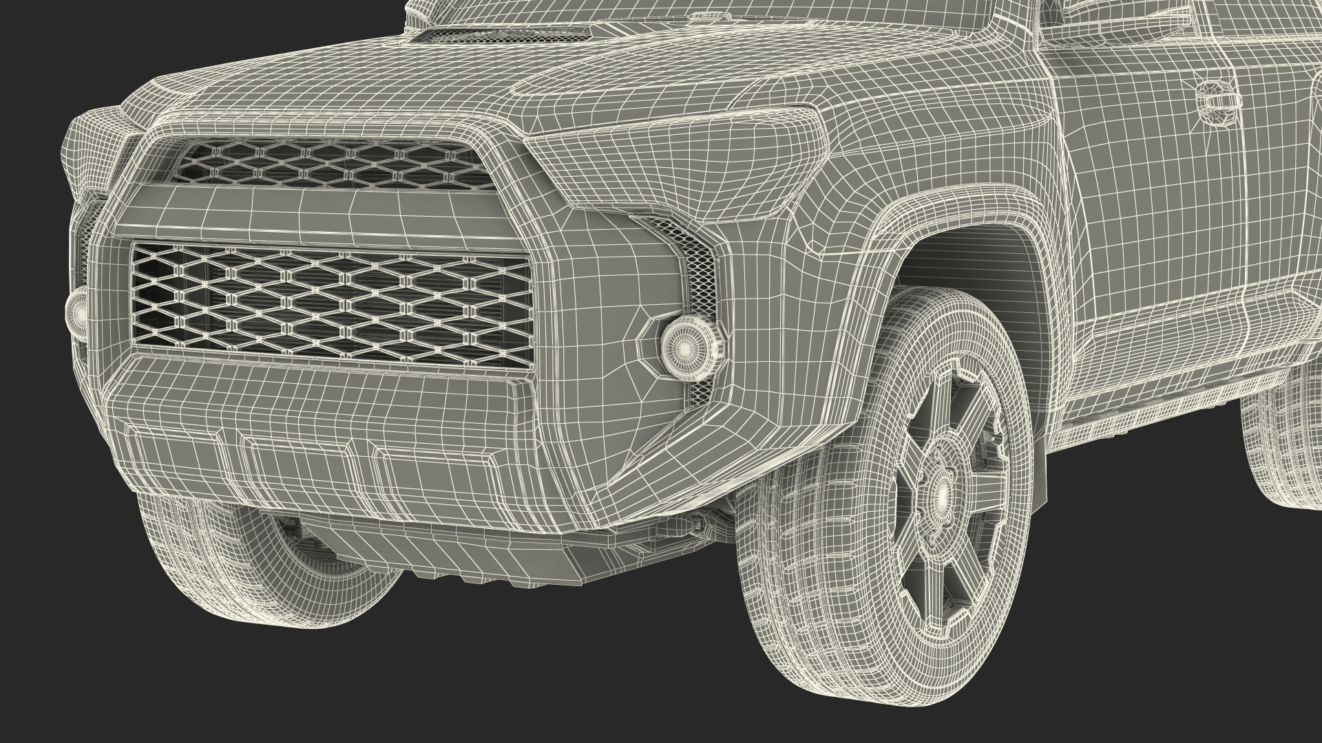 3D model 4x4 SUV Generic