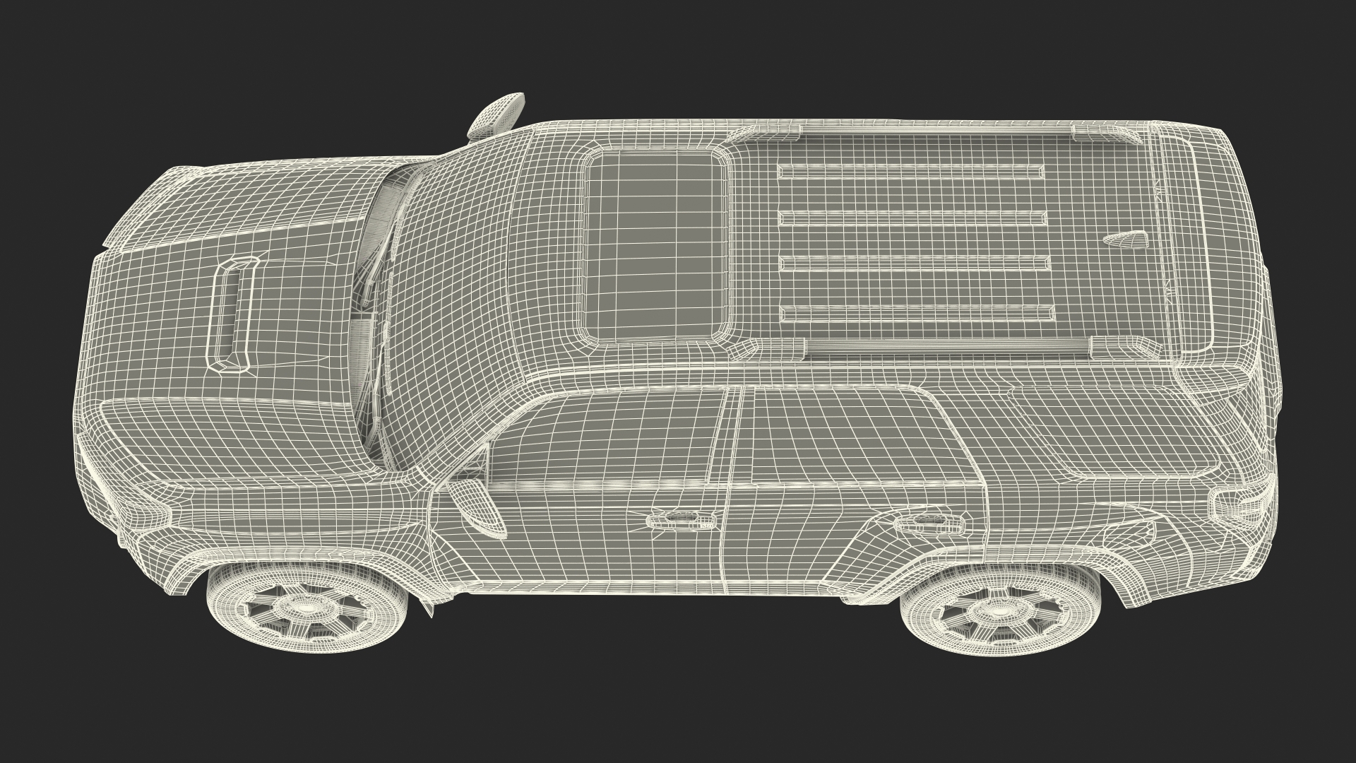 3D model 4x4 SUV Generic