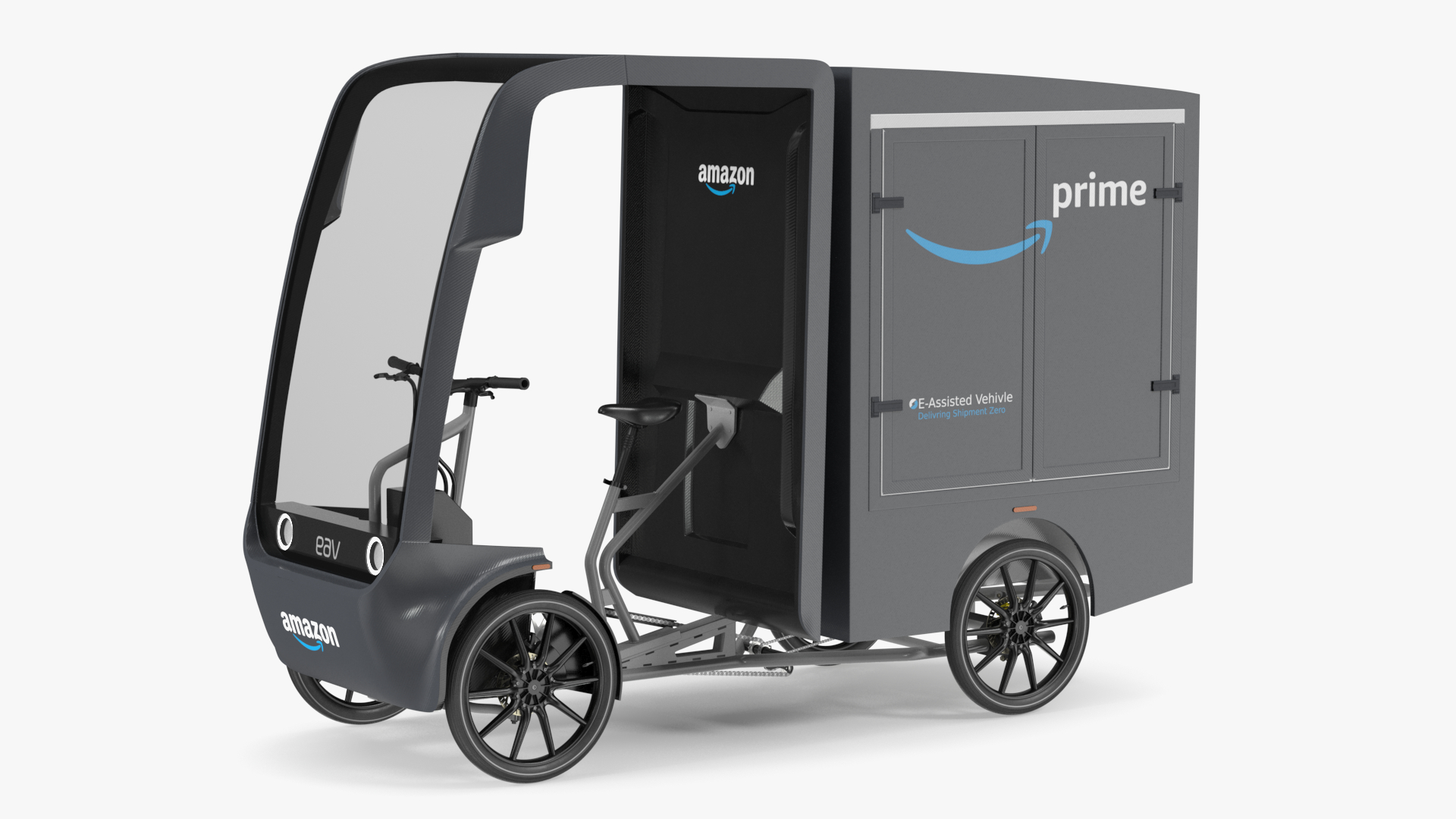 3D model Amazon EAV Cargo Delivery Bike