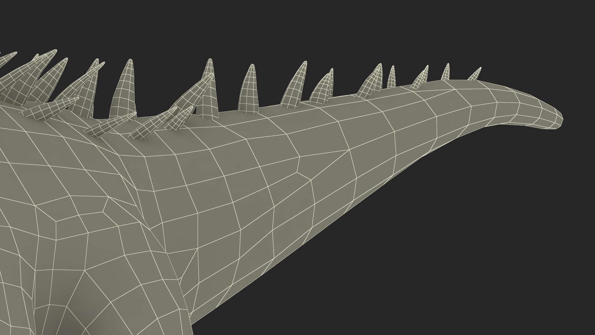 The Fantasy Creature Basilisk 3D model