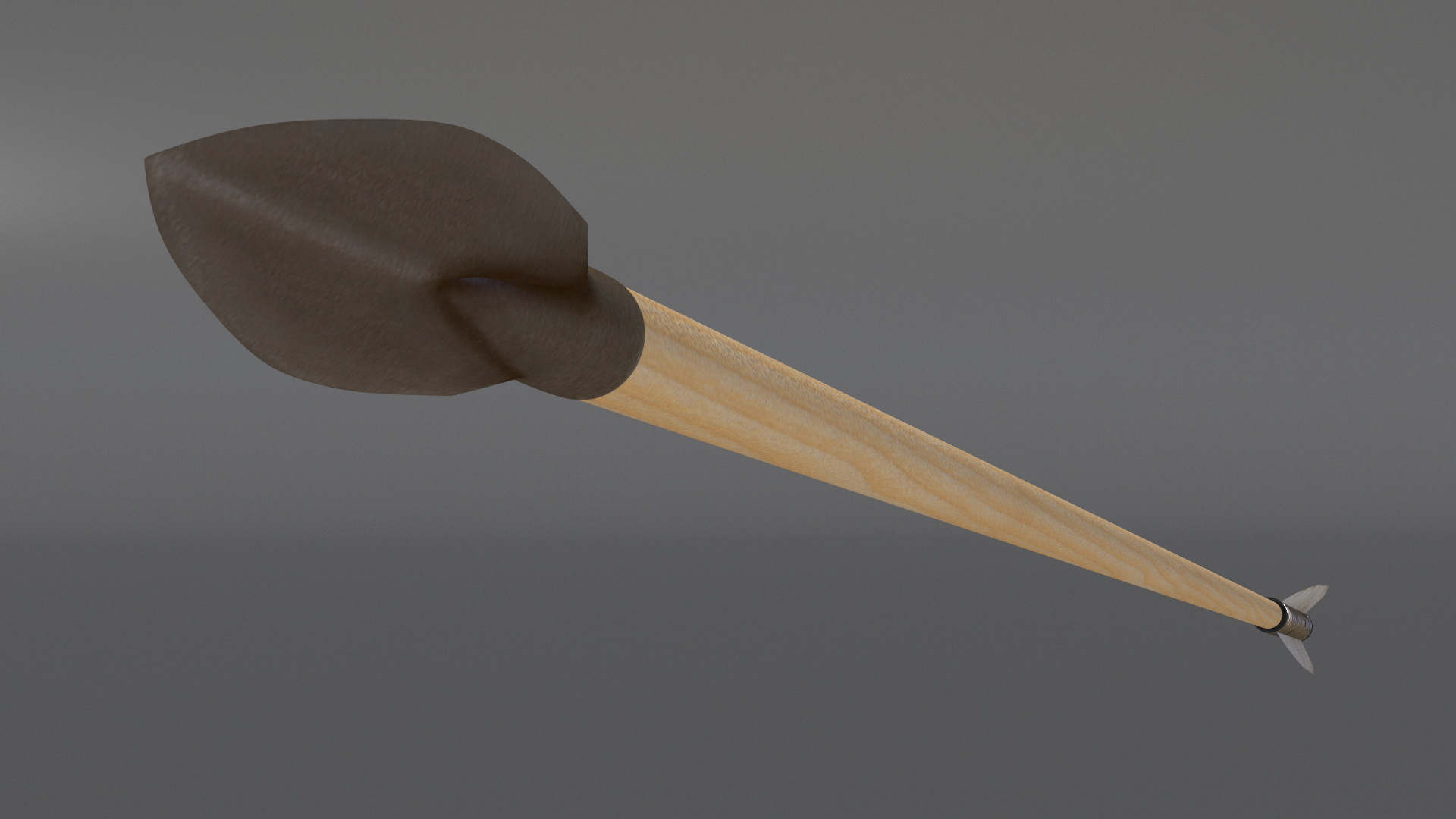 3D model Traditional Archery Arrow