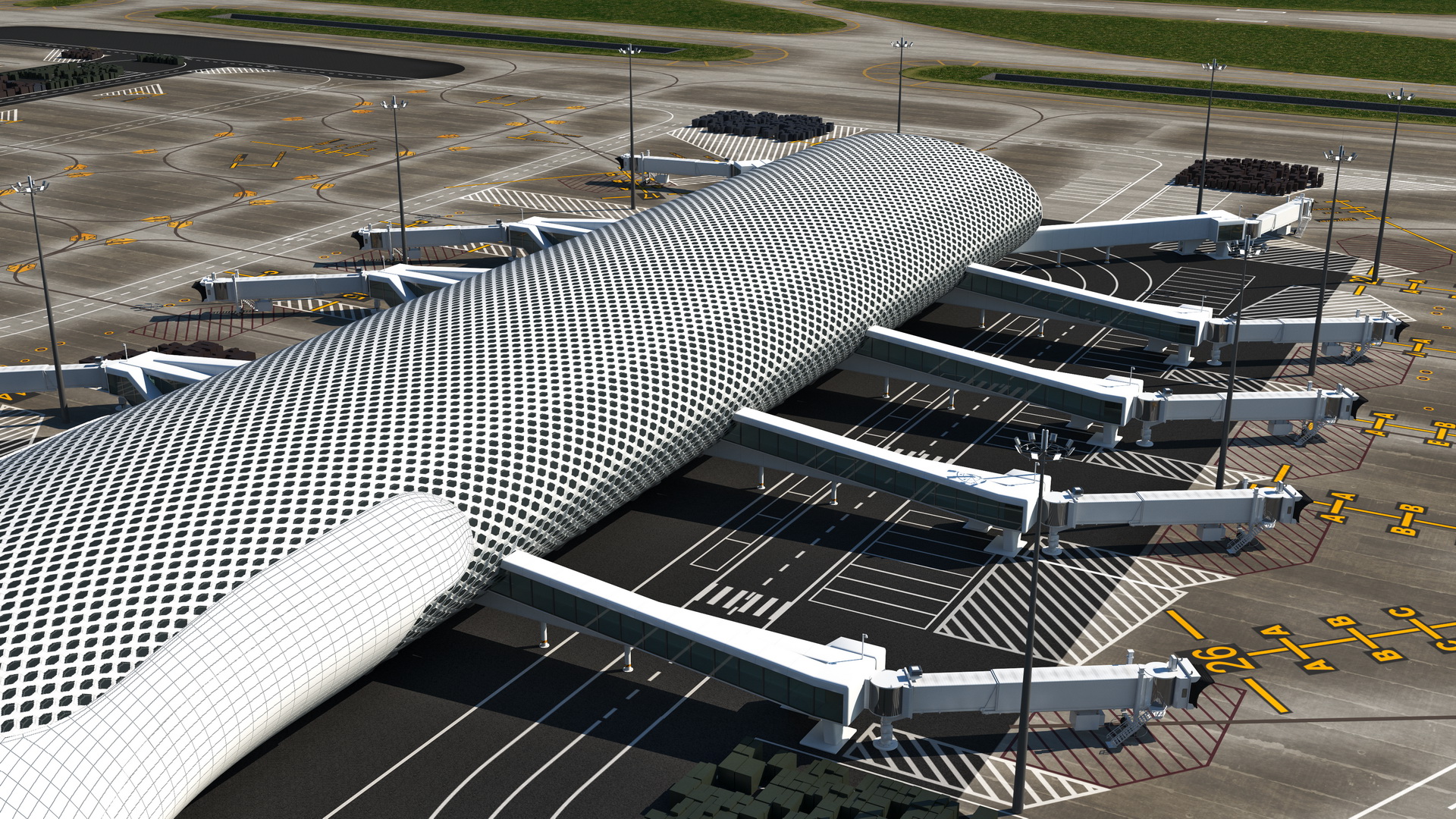 Airport Infrastructure 3D