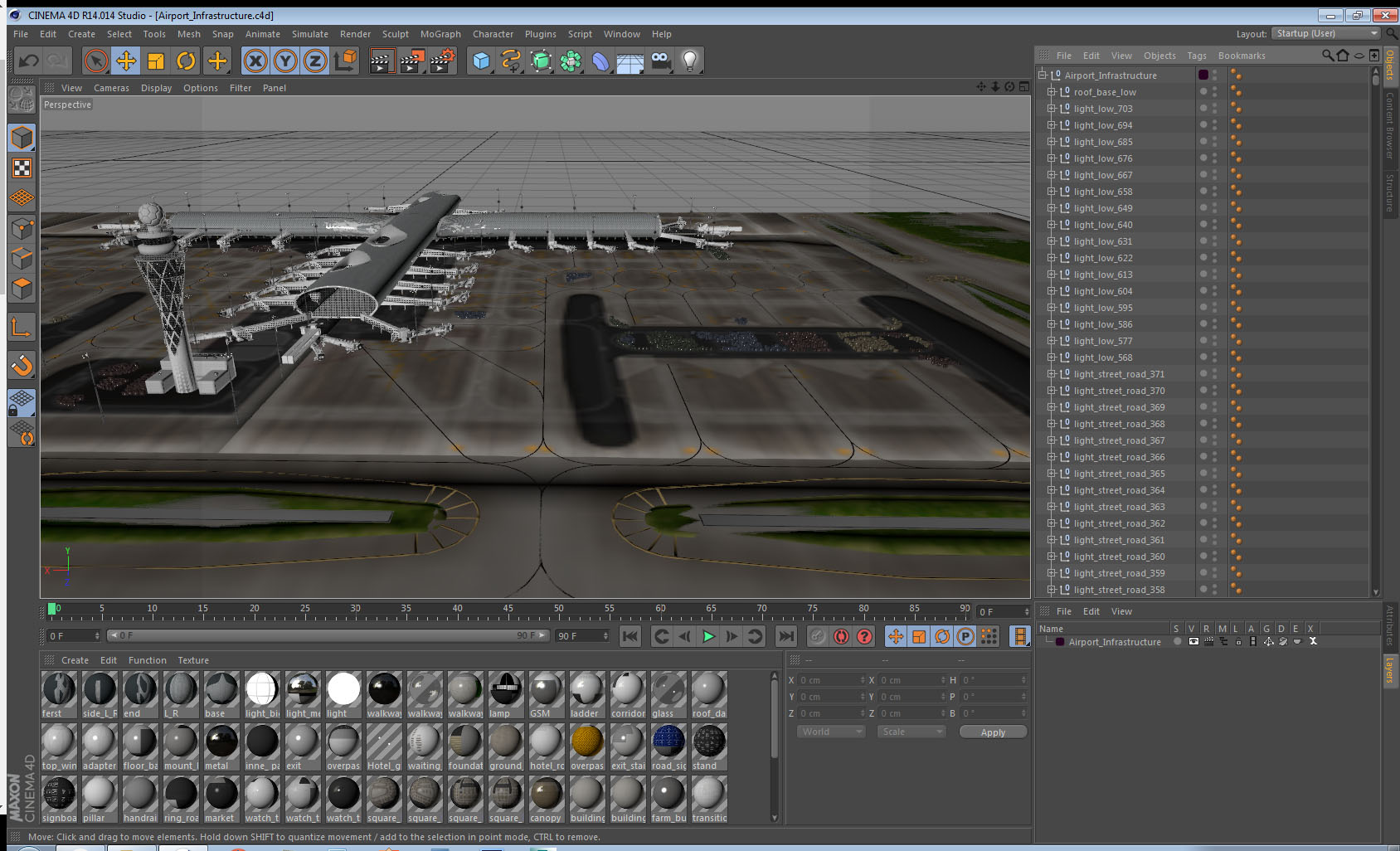 Airport Infrastructure 3D