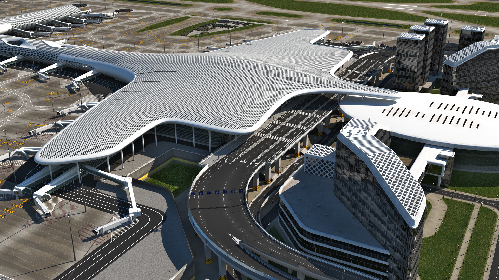 Airport Infrastructure 3D