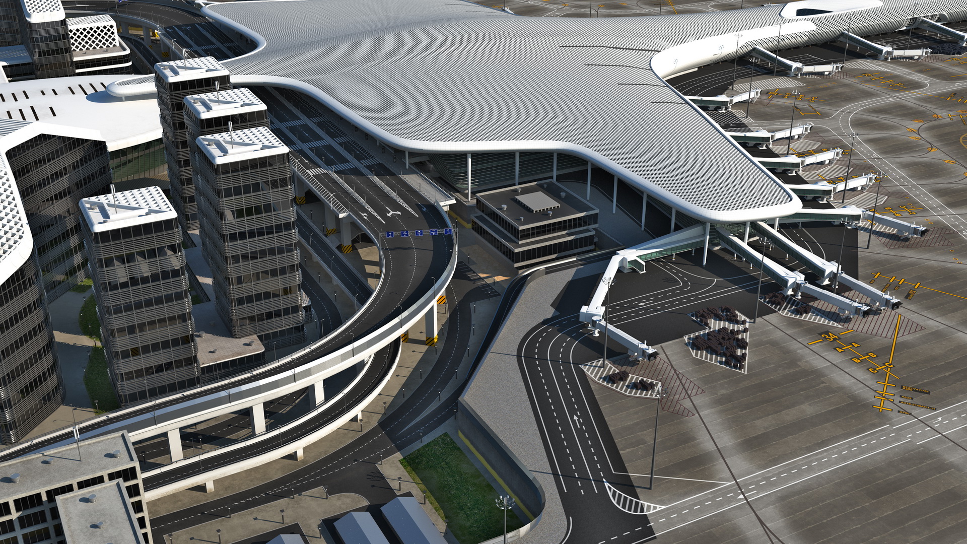 Airport Infrastructure 3D