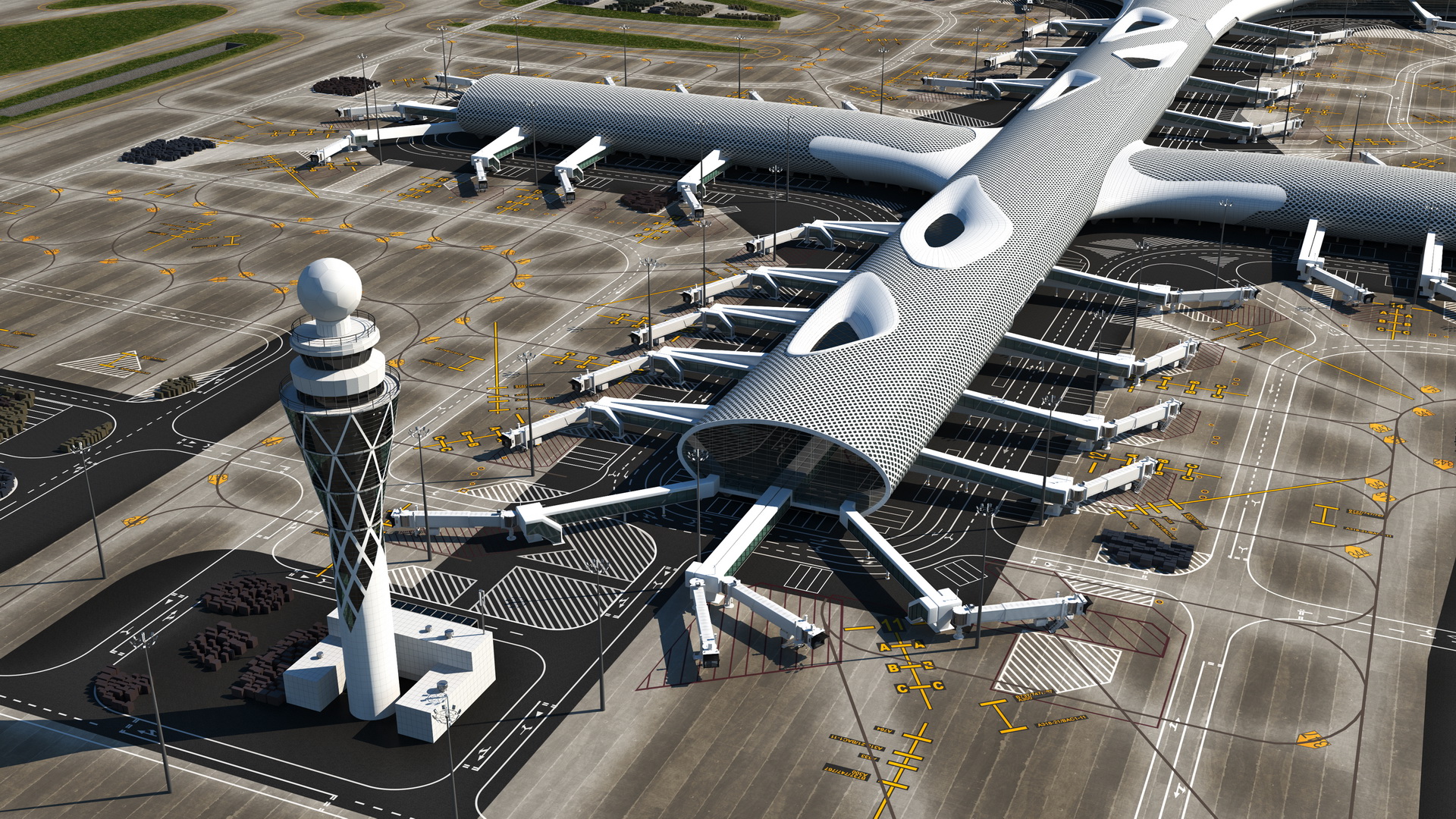 Airport Infrastructure 3D