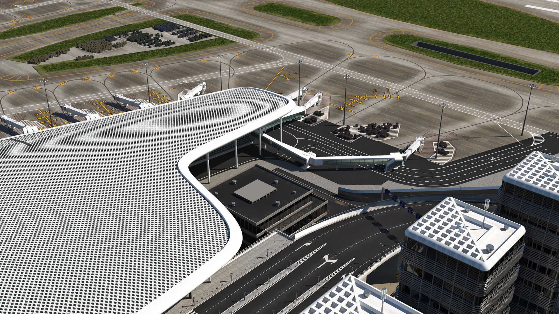 Airport Infrastructure 3D